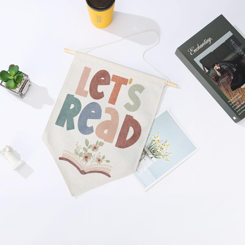 Preppy Positive Affirmations Wall Hanging Pennant Flag â€?Aesthetic Decor for Classroom, Bedroom, or Home