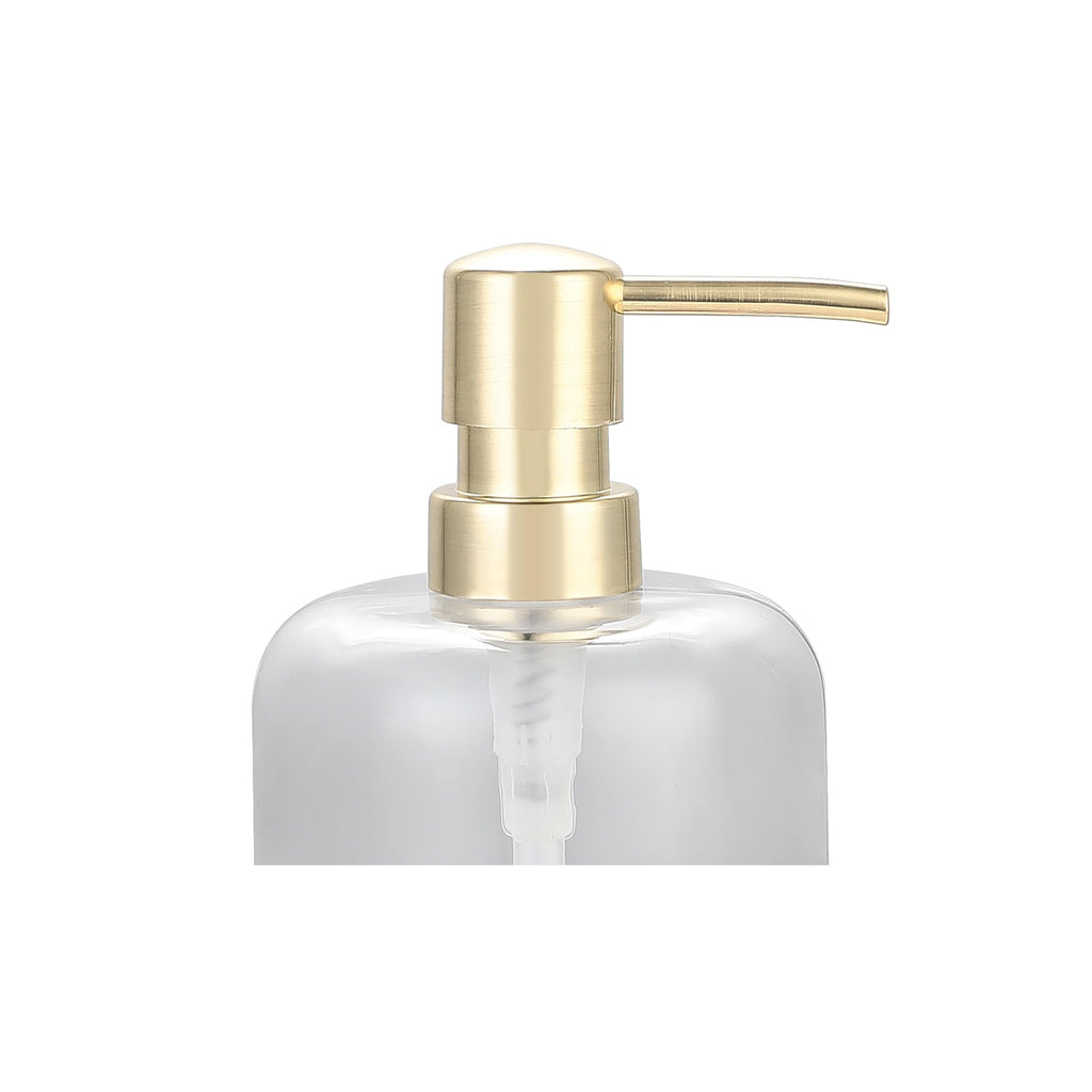 Glass Soap Pump Dispenser, Refillable Soap Dispenser