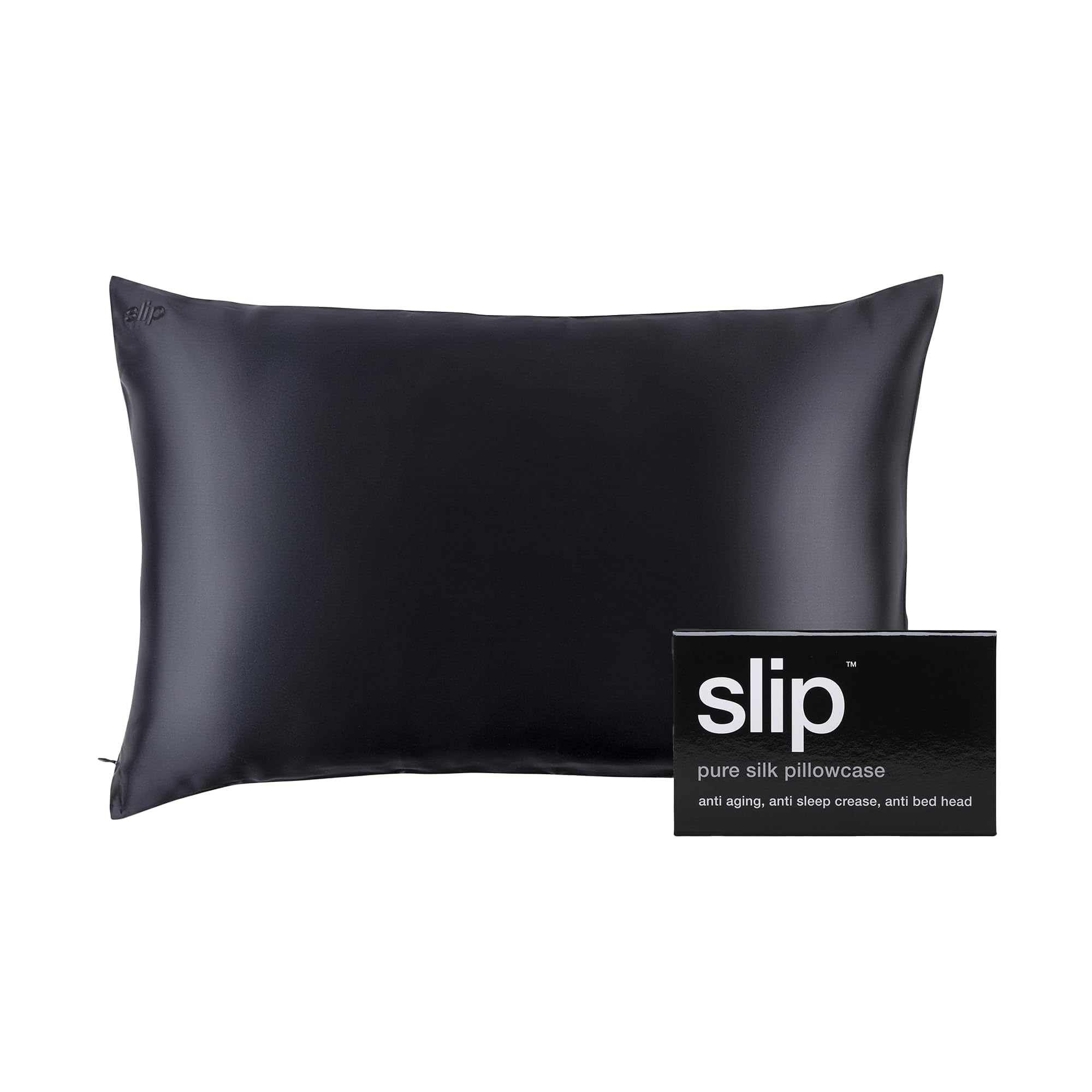Pure Silk Pillow Case with Scalloped Edge - 100% Pure 22 Momme Mulberry Silk - Queen Size Standard Pillow Case - Anti-Aging, Anti-BedHead, Anti-Sleep Crease, Sunshade (20" x 30")