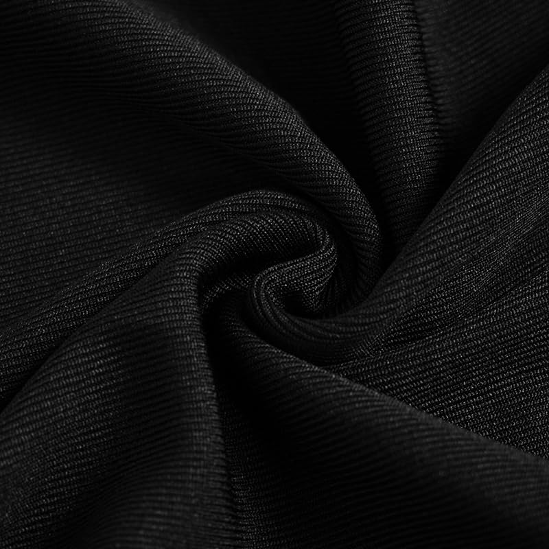 Women's Sexy Deep V Hollow Out Shirt Collar Long Sleeve Backless Strap Tight Jumpsuit Shorts