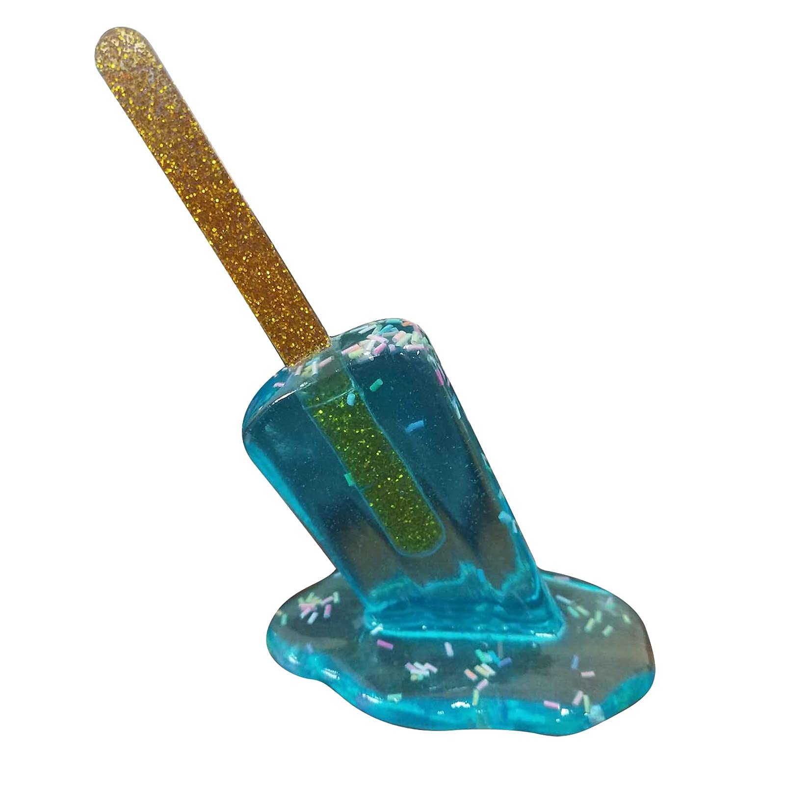 Melting Popsicle Sculpture - Creative Melting Ice Cream Resin Home Decor