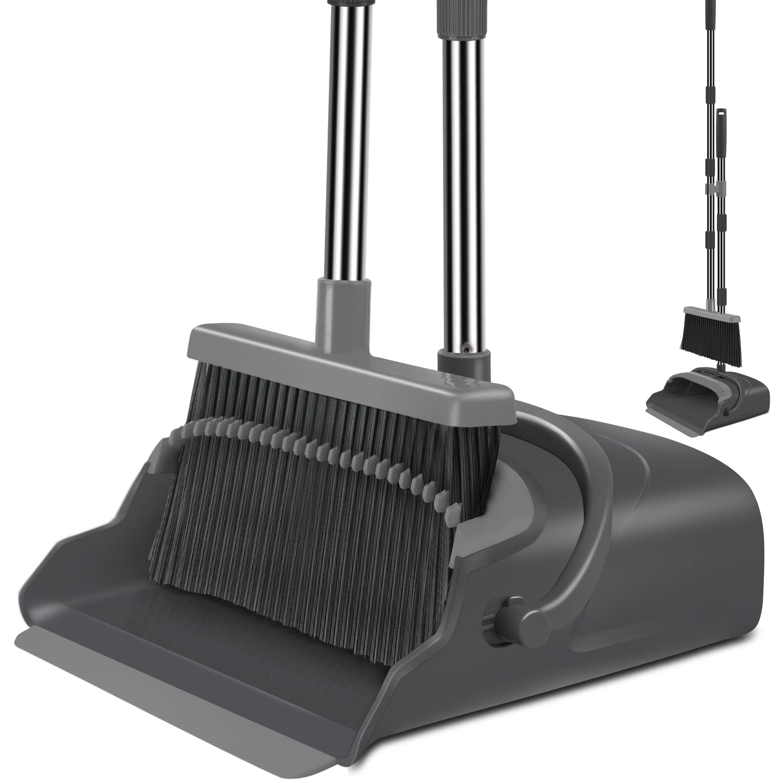 Indoor&Outdoor Broom and Dustpan Set