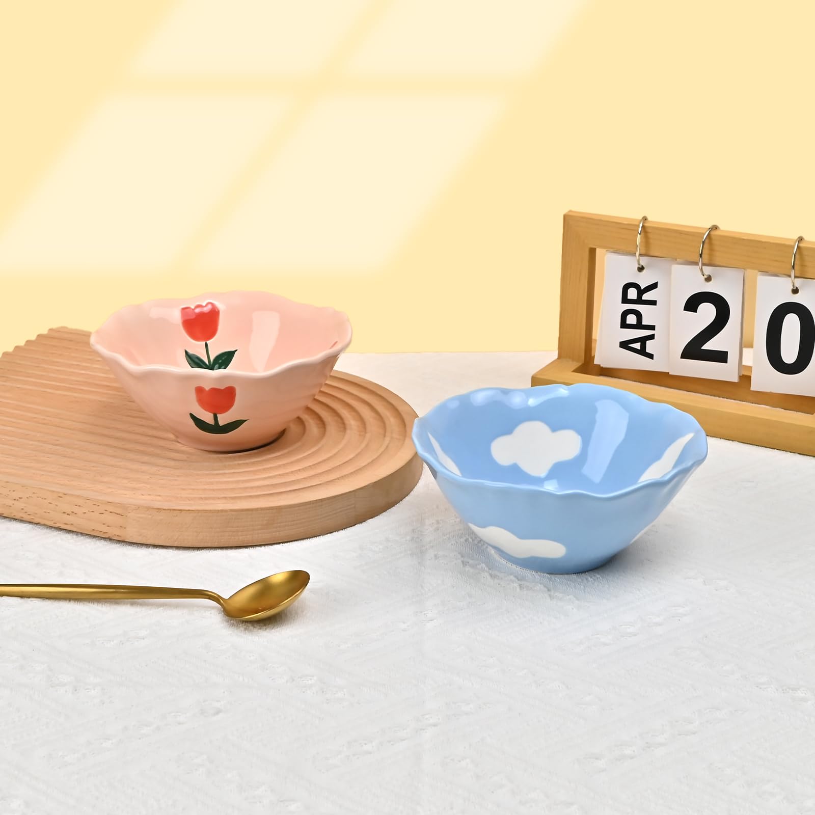 Ceramic Floral Cute Bowl