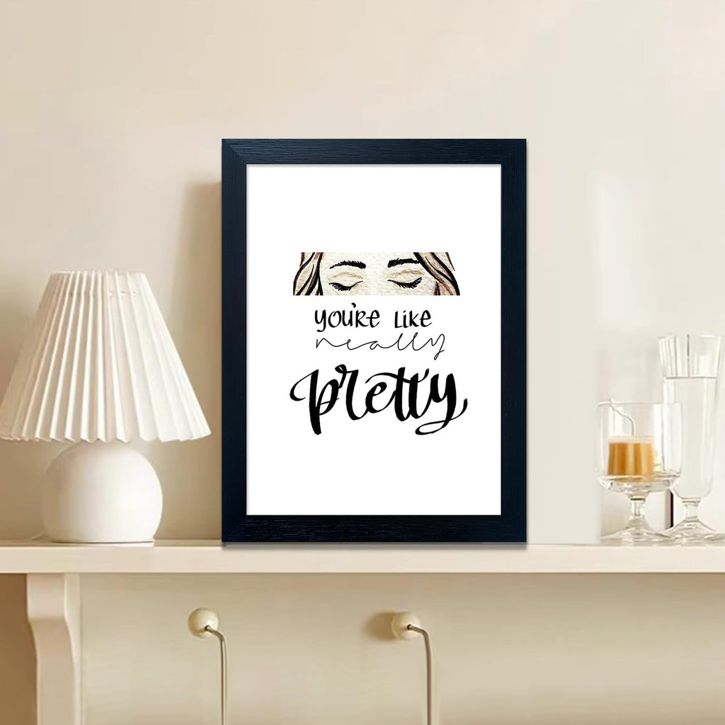 Pink Makeup Room Wall Art Fashion Canvas Wall Art Beauty Room Decor Art Pink Lips Canvas Artwork Trendy Girly Wall Art Women Bedroom Bathroom Decor Print