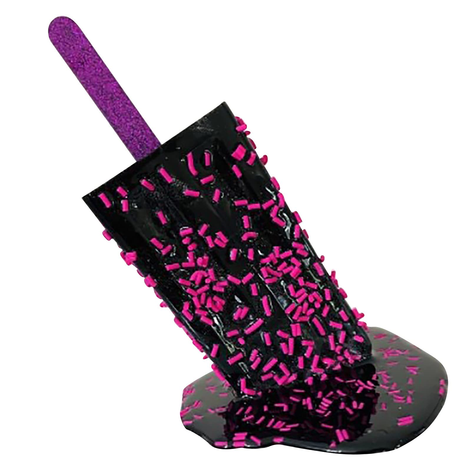 Melting Popsicle Sculpture - Creative Melting Ice Cream Resin Home Decor