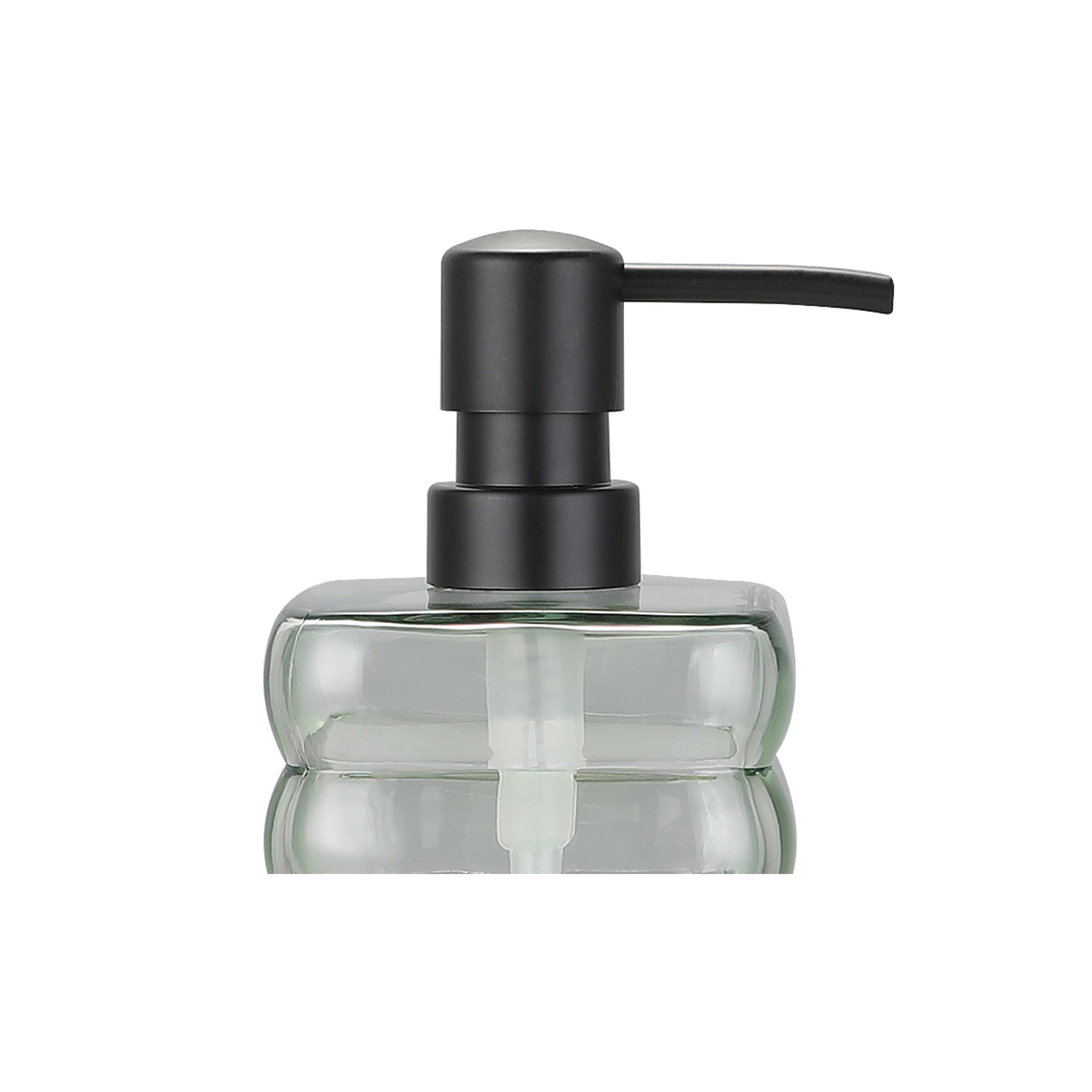 Glass Soap Pump Dispenser, Refillable Soap Dispenser