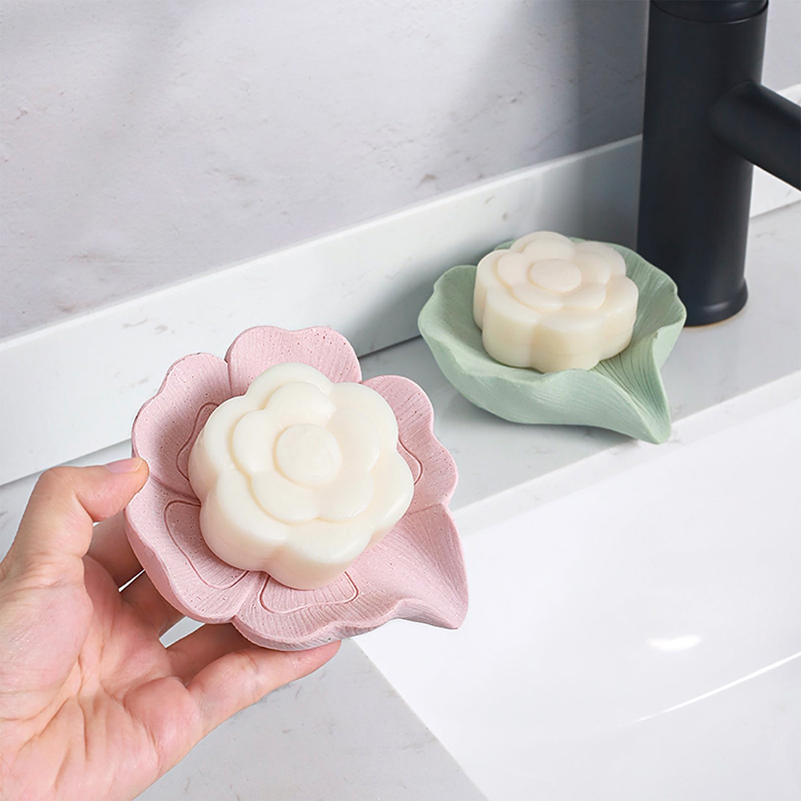 Soap Dish Soap Holder Self-Draining Soap Dish