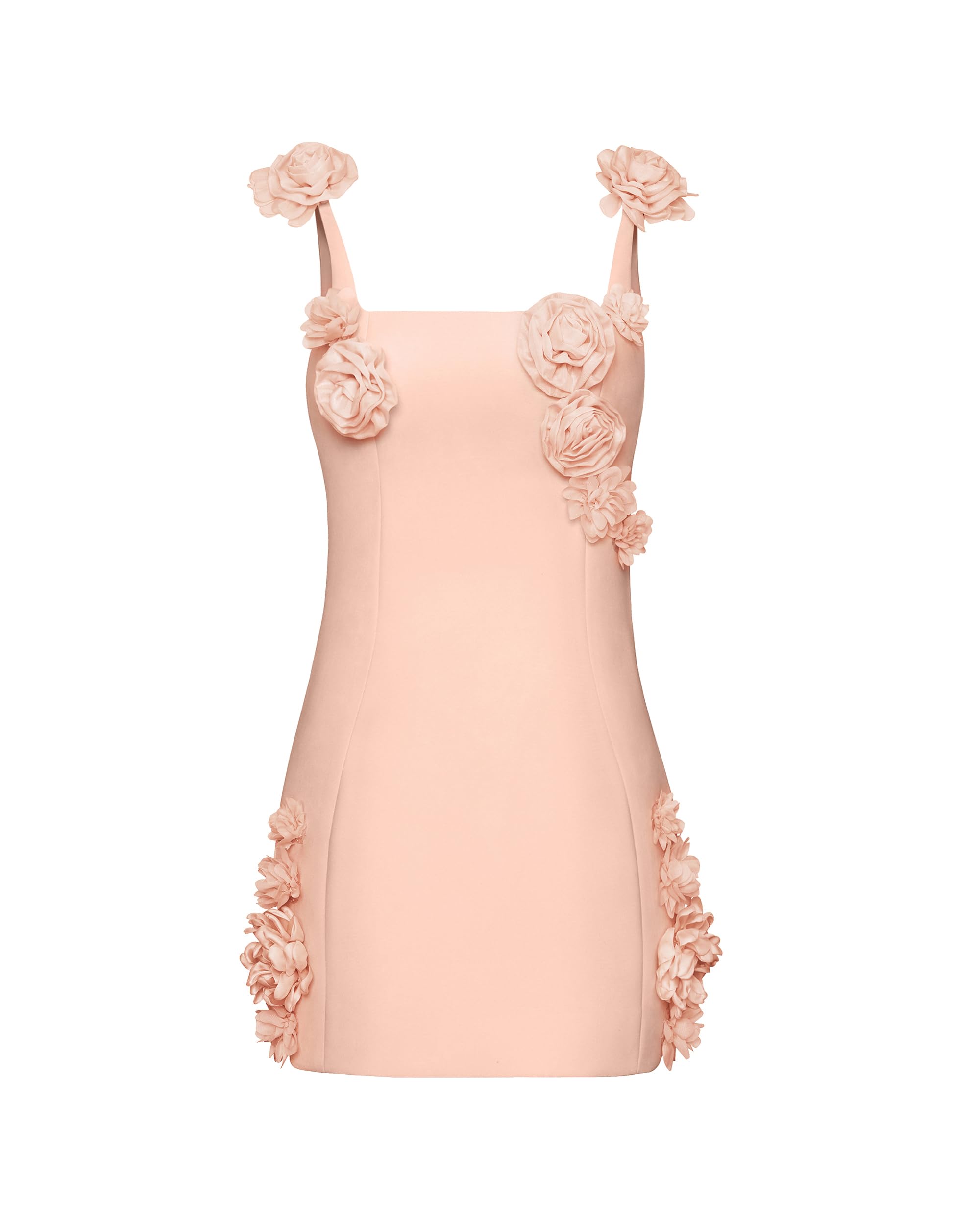 Women's Rosette Applique Mini Dress