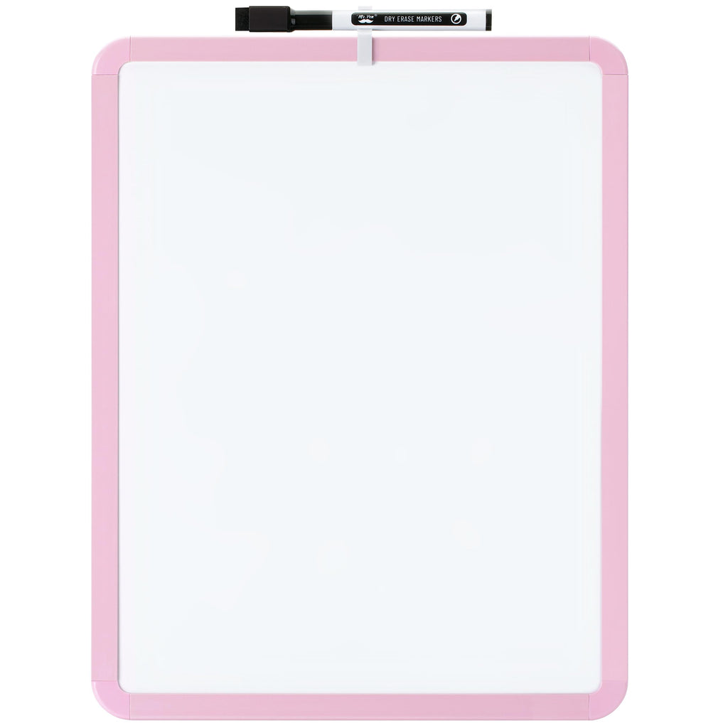 Dry Erase Board, 14â€?x 11â€?with a Black Dry Erase Marker Color Frame, Small White Board Dry Erase Whiteboard