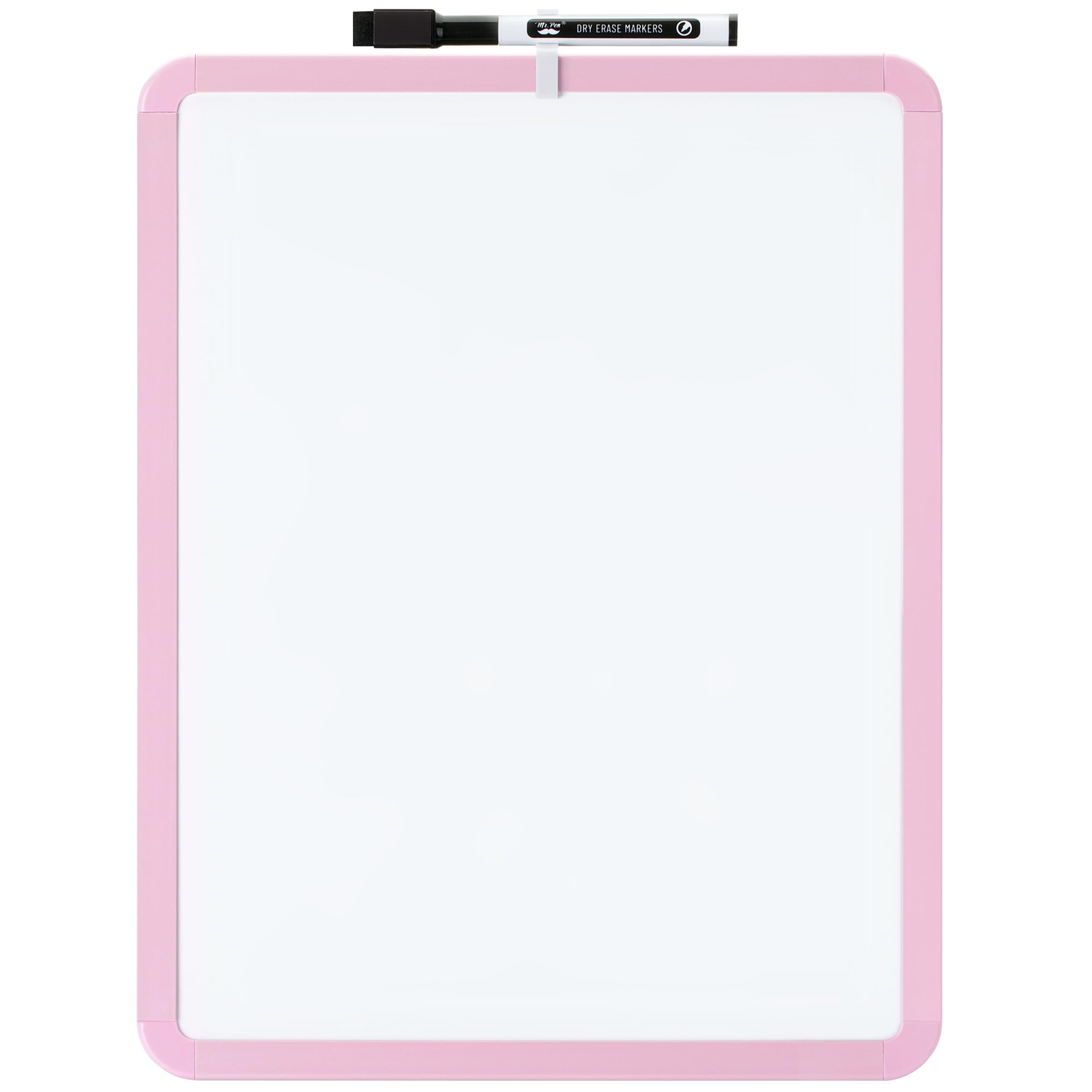 Dry Erase Board, 14â€?x 11â€?with a Black Dry Erase Marker Color Frame, Small White Board Dry Erase Whiteboard