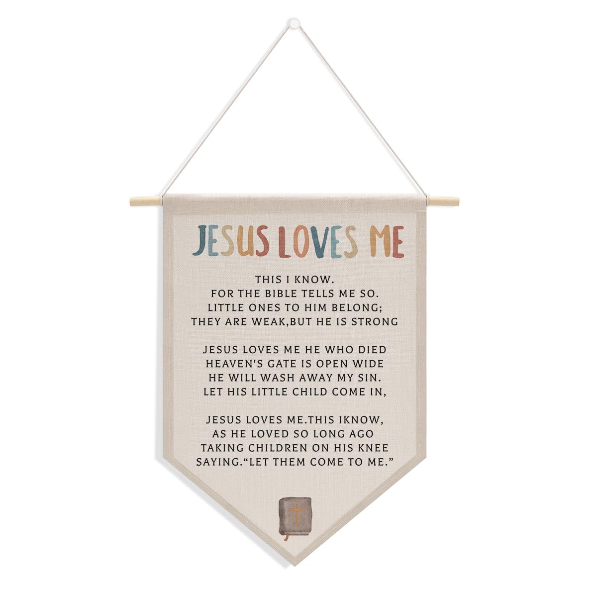 Preppy Positive Affirmations Wall Hanging Pennant Flag â€?Aesthetic Decor for Classroom, Bedroom, or Home