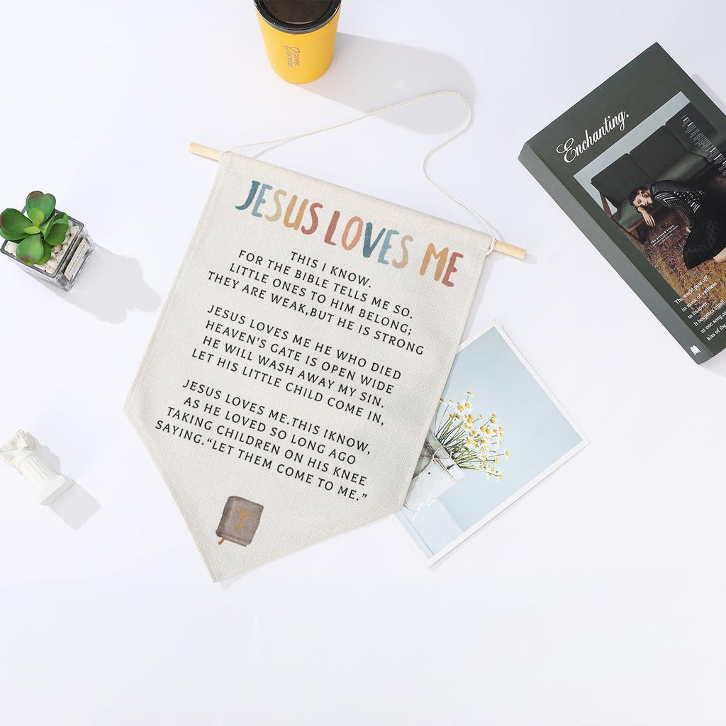 Preppy Positive Affirmations Wall Hanging Pennant Flag â€?Aesthetic Decor for Classroom, Bedroom, or Home