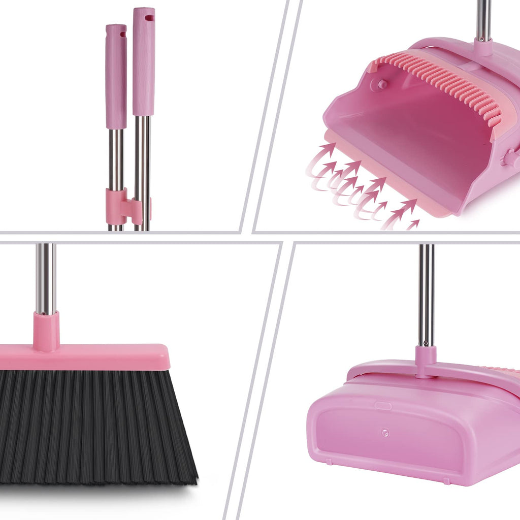 Indoor&Outdoor Broom and Dustpan Set