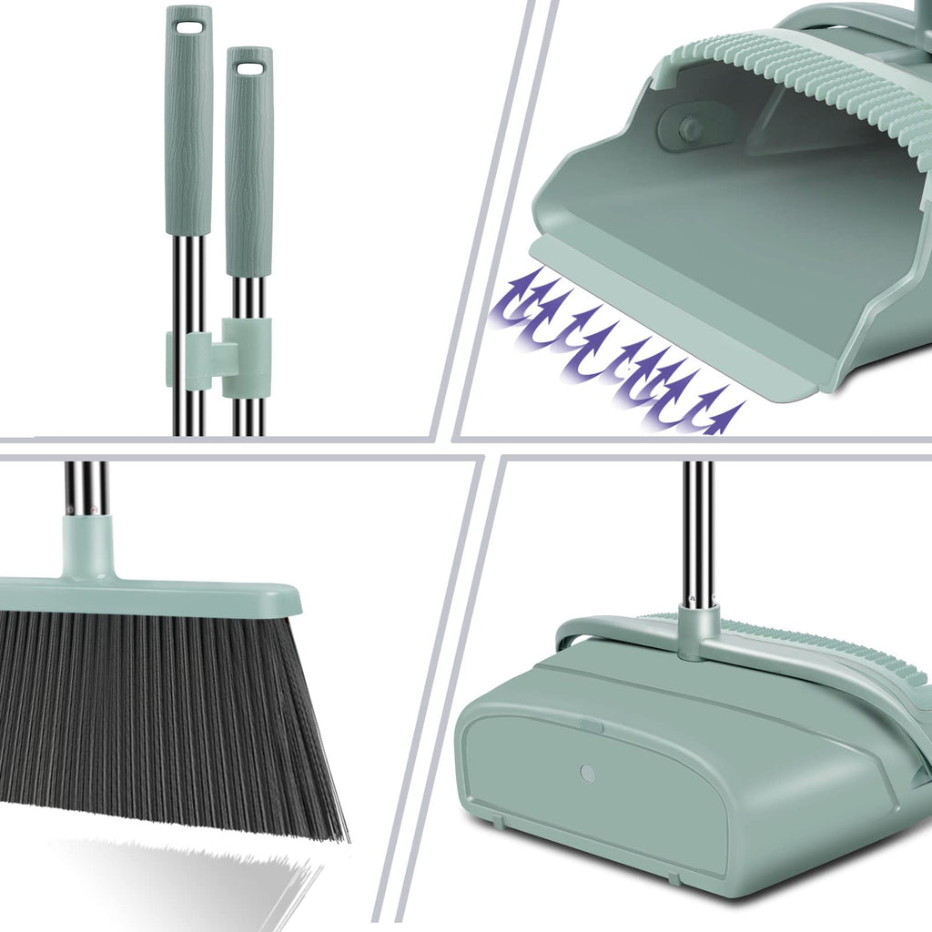 Indoor&Outdoor Broom and Dustpan Set