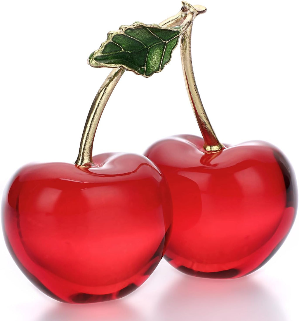 Crystal Apple Figurine