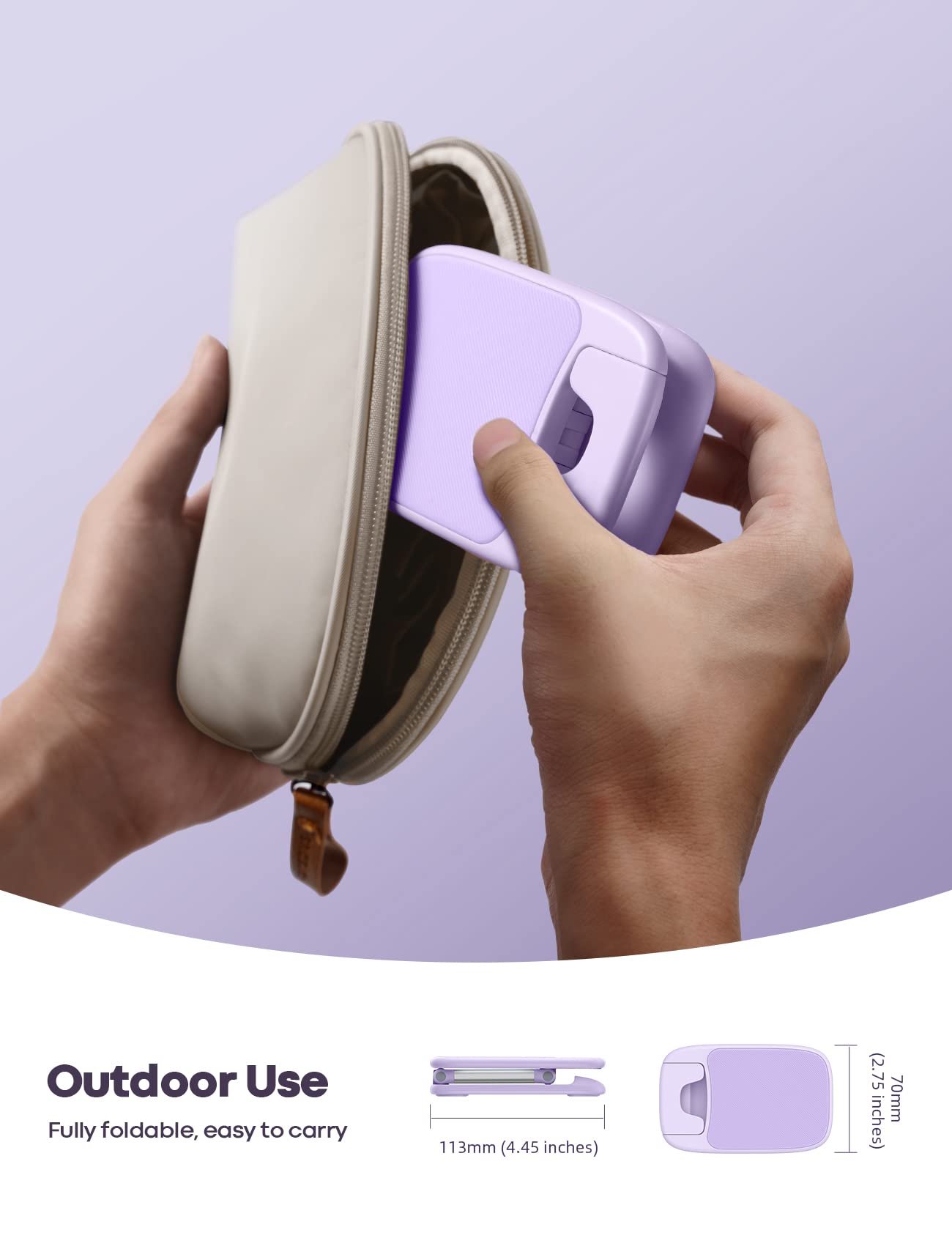 Phone Stand â€?Desktop Cell Phone Holder for Office Desk (4-8")