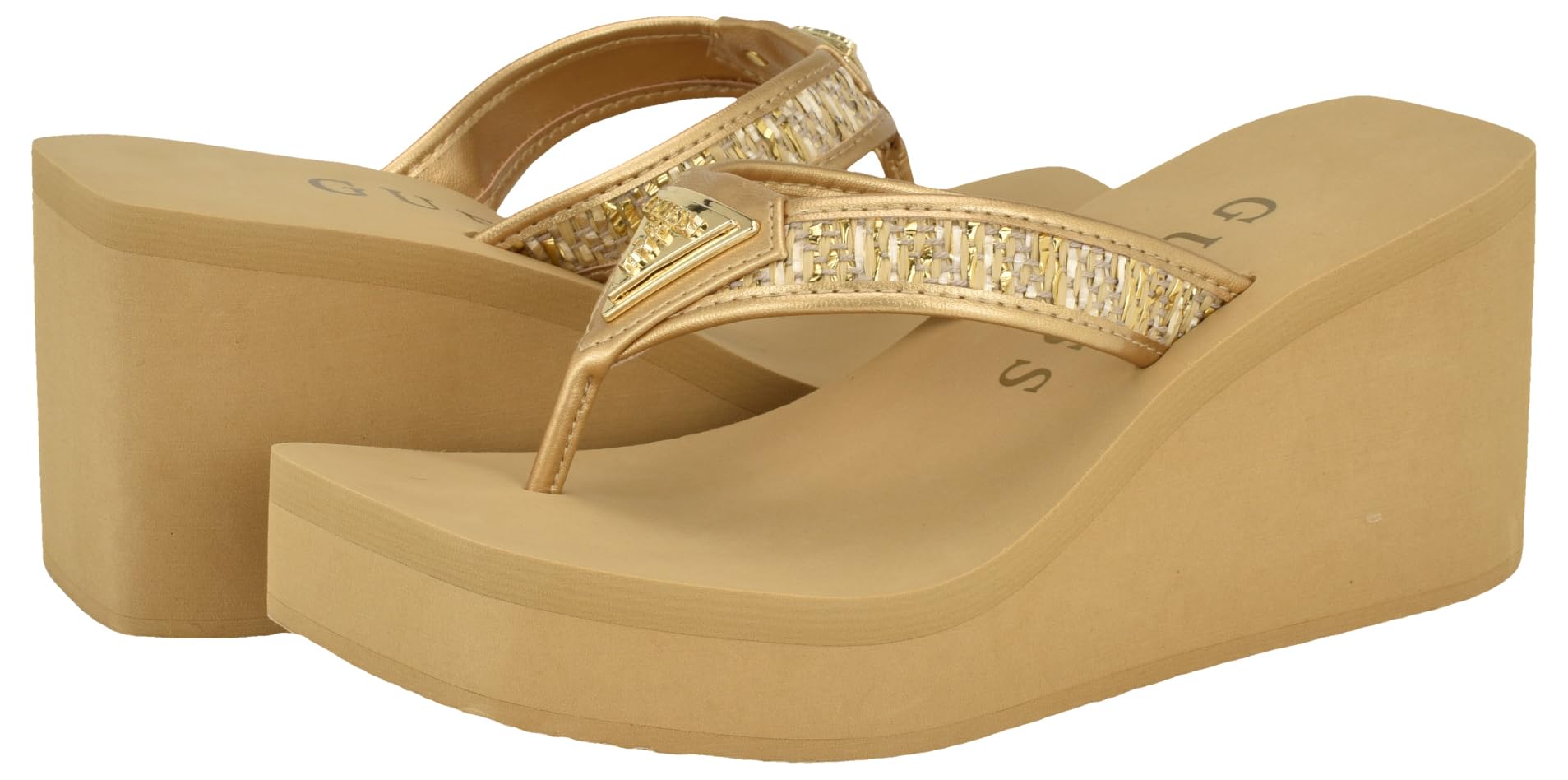GUESS Women's Demmey Wedge Sandal