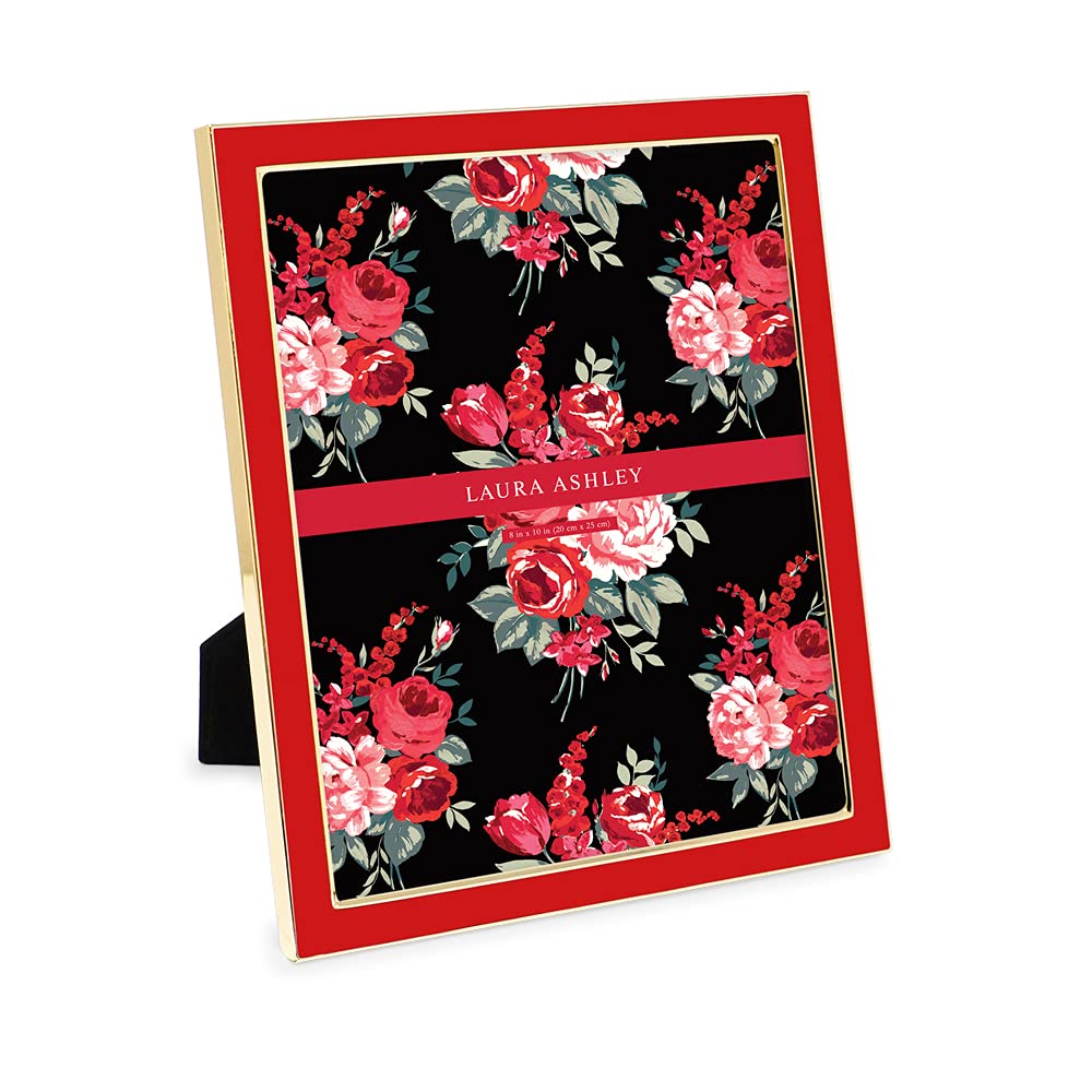 Enamel Picture Frame - Metal Edge with Easel, for Countertop, Counterspace, Tabletop Display, Bookshelf, Desk, Wall Décor, Photo Gallery