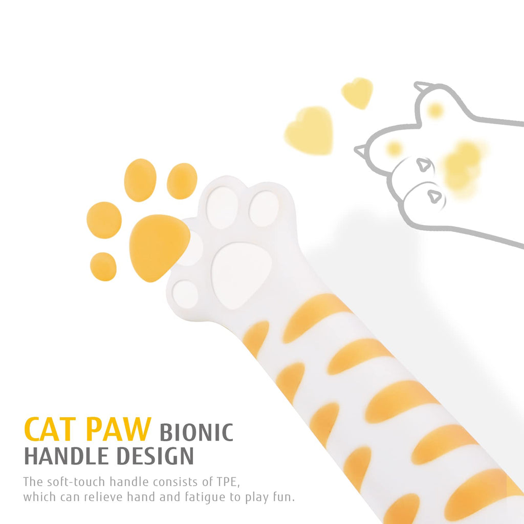 Cute Kitchen Knife Set, Dishwasher Safe, 5-piece Non-Stcik Knives Set with Detachable Block and Scissors,Sharp for Chopping, Slicing, Dicing and Cutting