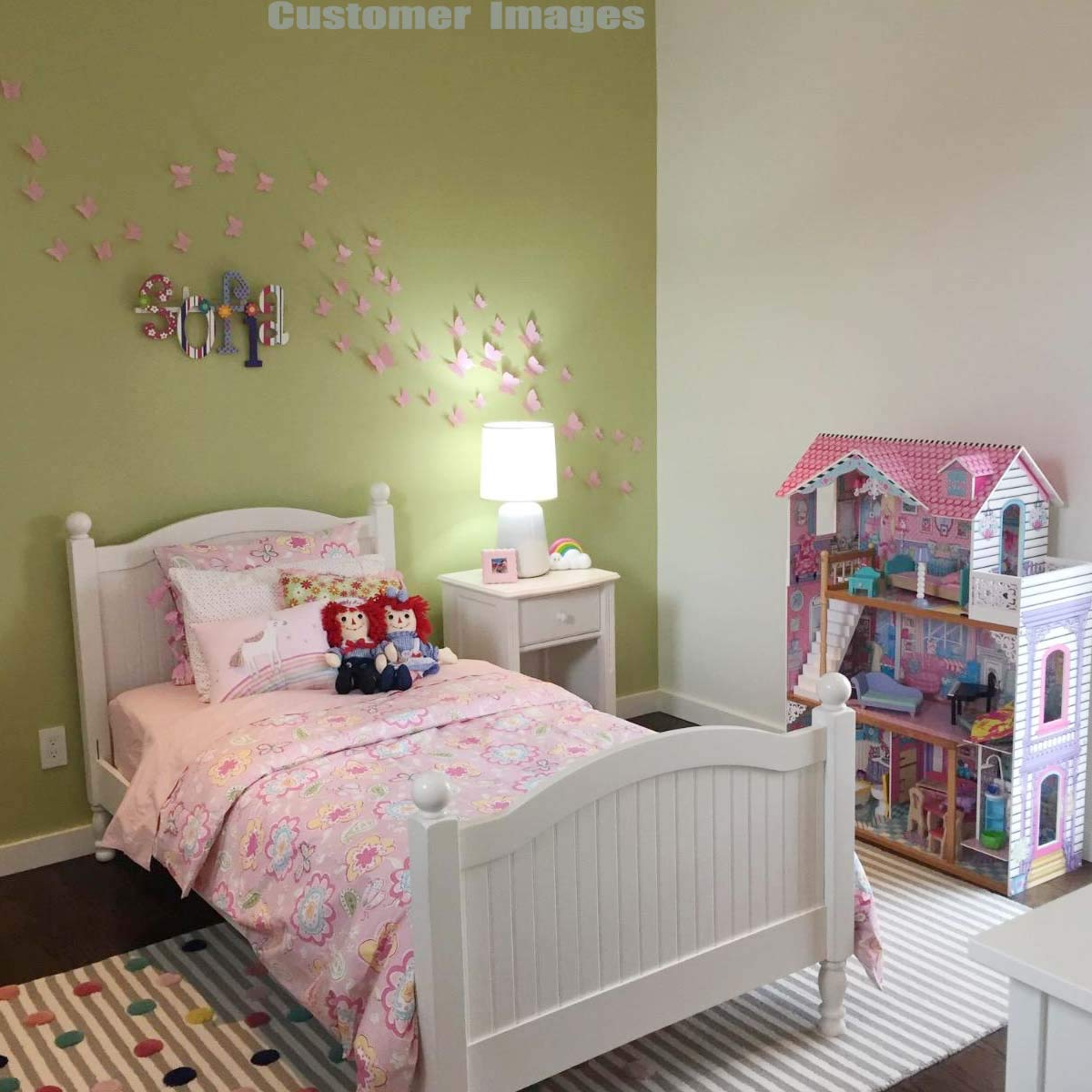 Removable 24pcs 3D Butterfly Mural Wall Stickers Decal