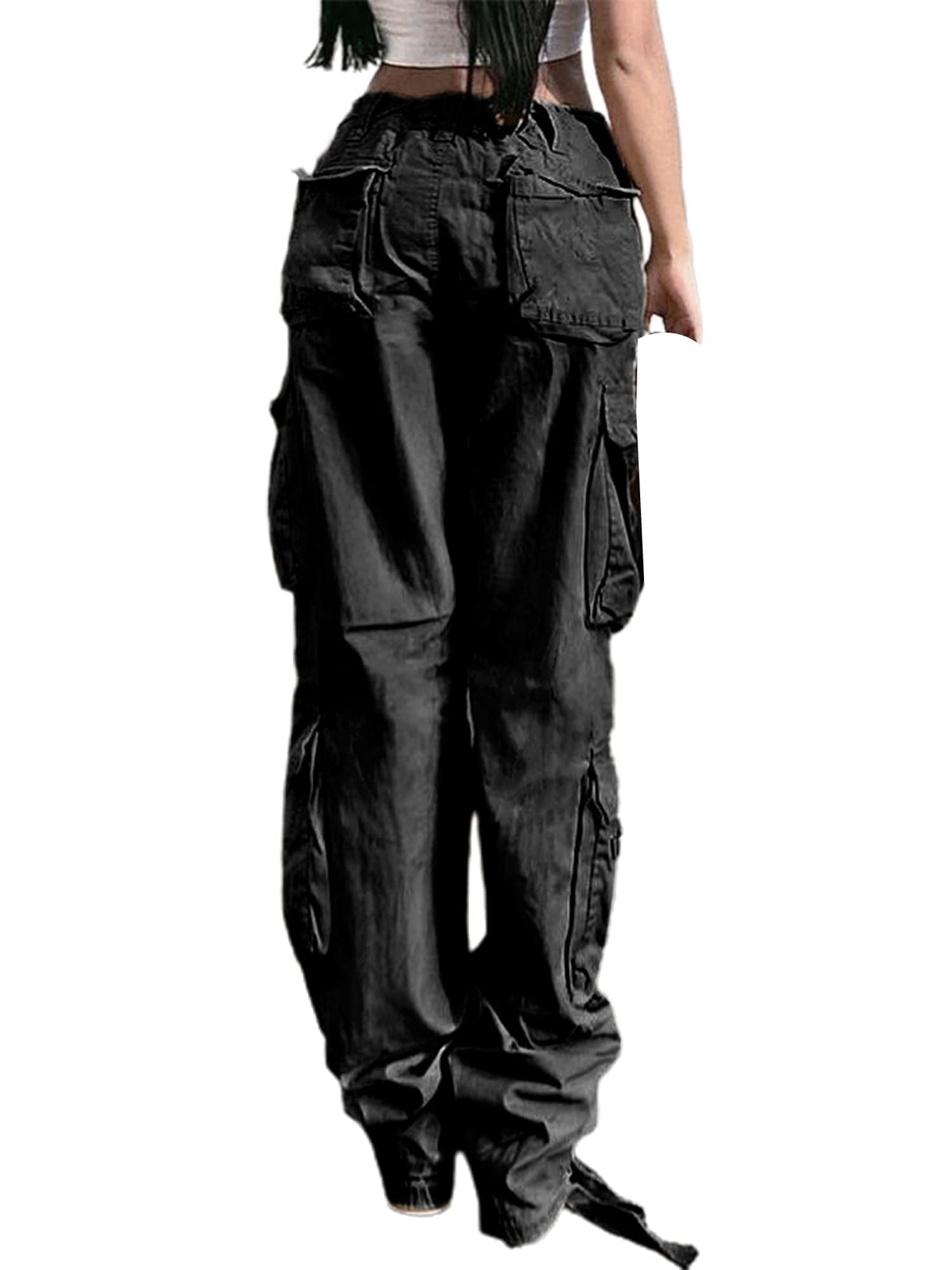 Women's Y2K High-Waisted Boyfriend Jeans â€?Streetwear Denim Pants