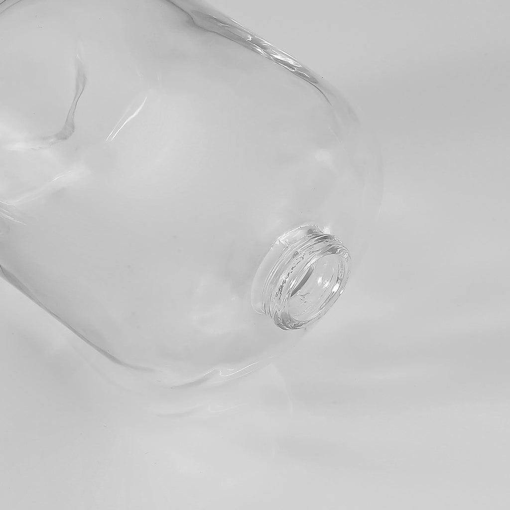 Glass Soap Pump Dispenser, Refillable Soap Dispenser