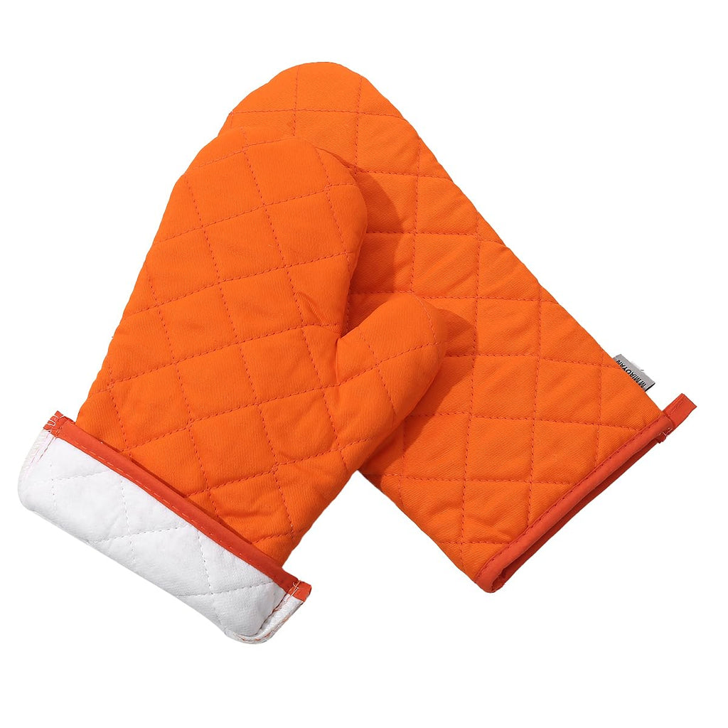 Oven Mitts and Pot Holders 4 pcs Set,High Heat Resistant 500 Degree Extra Thicken