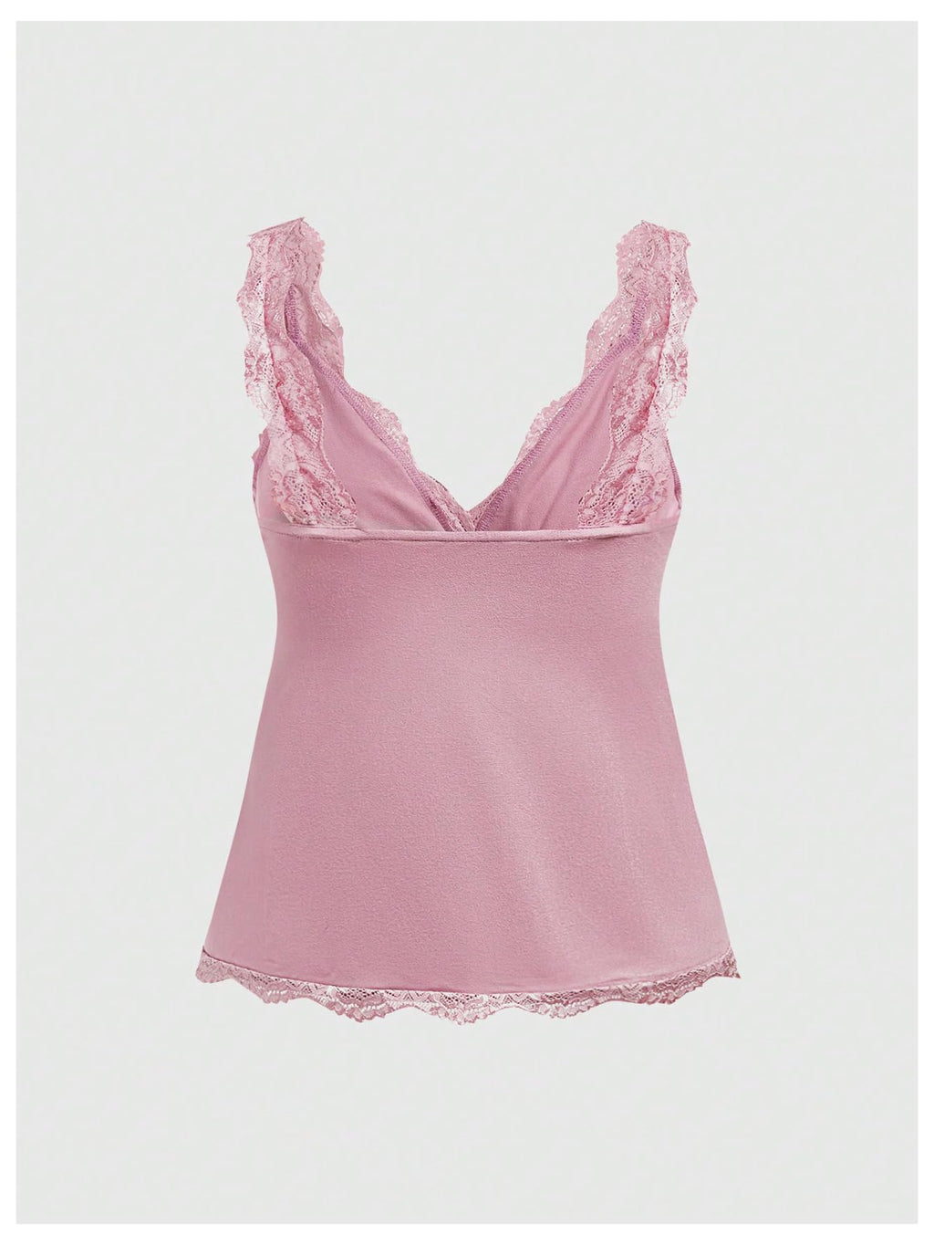 Women's Coquette Tank Tops Y2K Lace Trim Crop Top Bowknot Deep V Neck Sleeveless Camisole Blouse