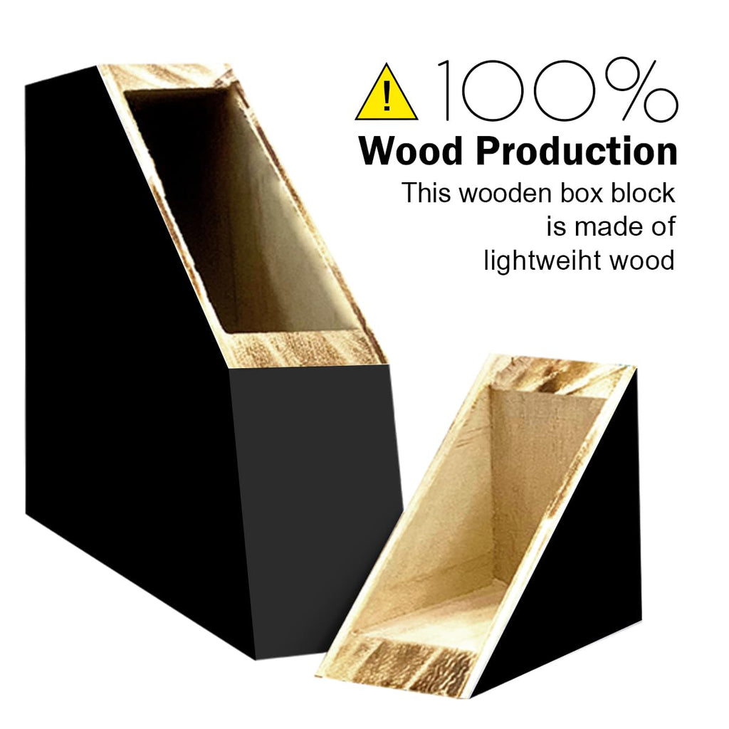 Do Not Flush Any Products Other Than Toilet Paper Wooden Box Sign - Bathroom Reminder Funny Quote Pink