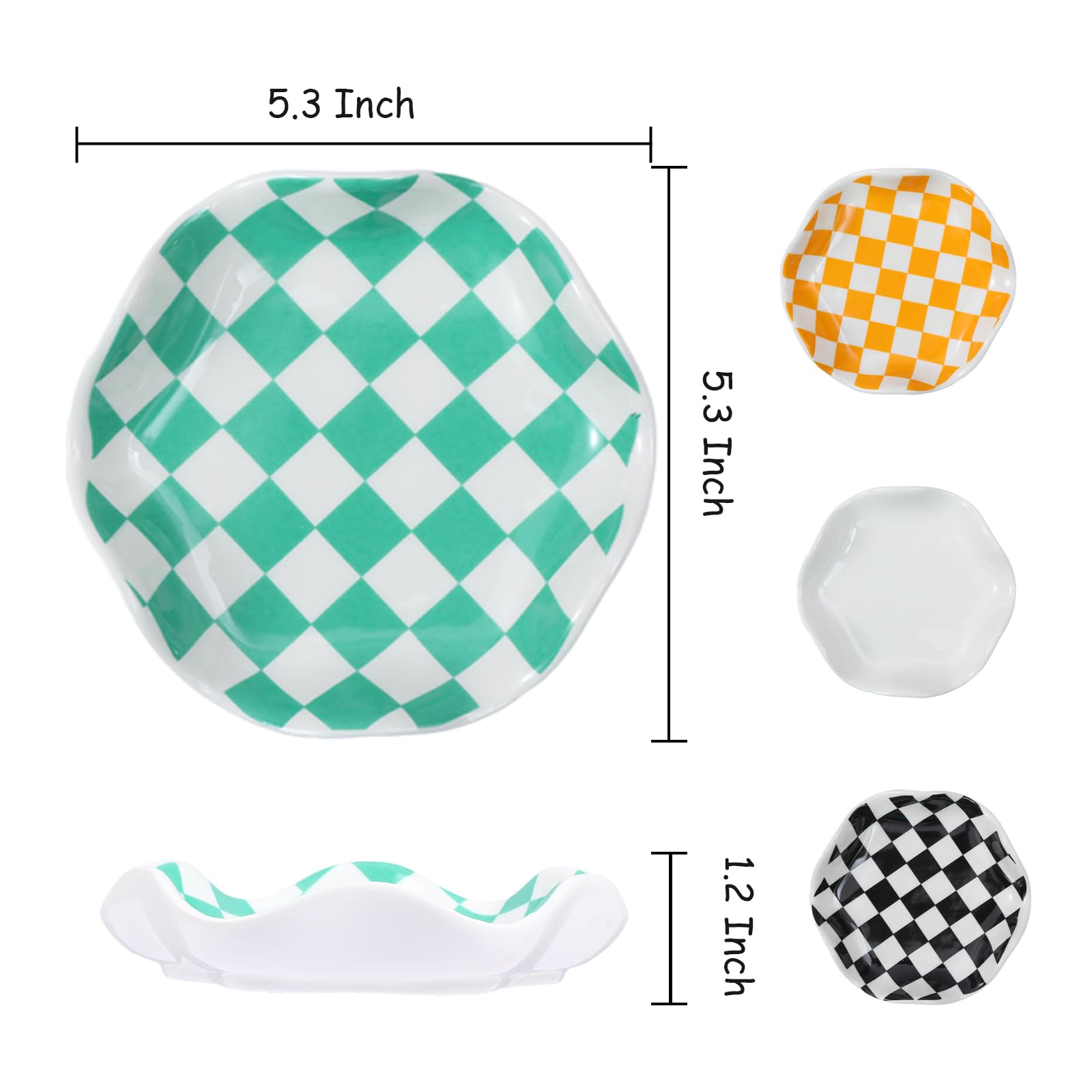 Ceramic Spoon Rest for Stove Top, 5.3 Inch Kitchen Counter Holder, Coffee and Cooking Utensil Rest, Heat-Resistant