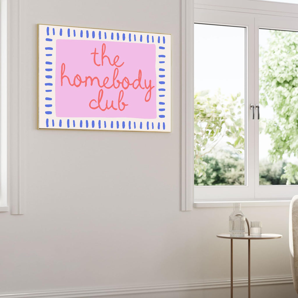 Wall Art Trendy Fun Quote Art Canvas Prints Aesthetic