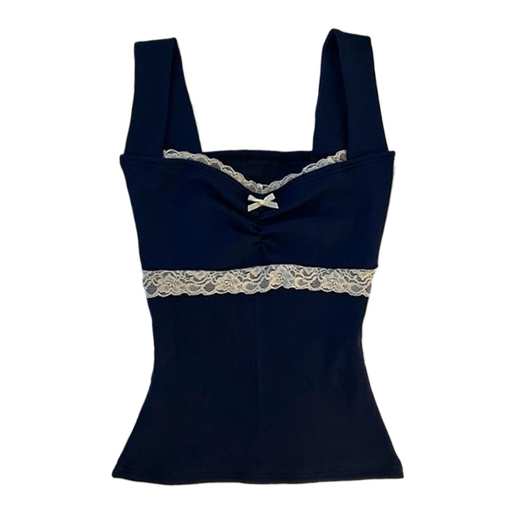 Emo Coquette Cropped Top Grunge 2000s Spaghetti Strap Tops Streetwear Vintage Camisole Y2k Cheetah Tops