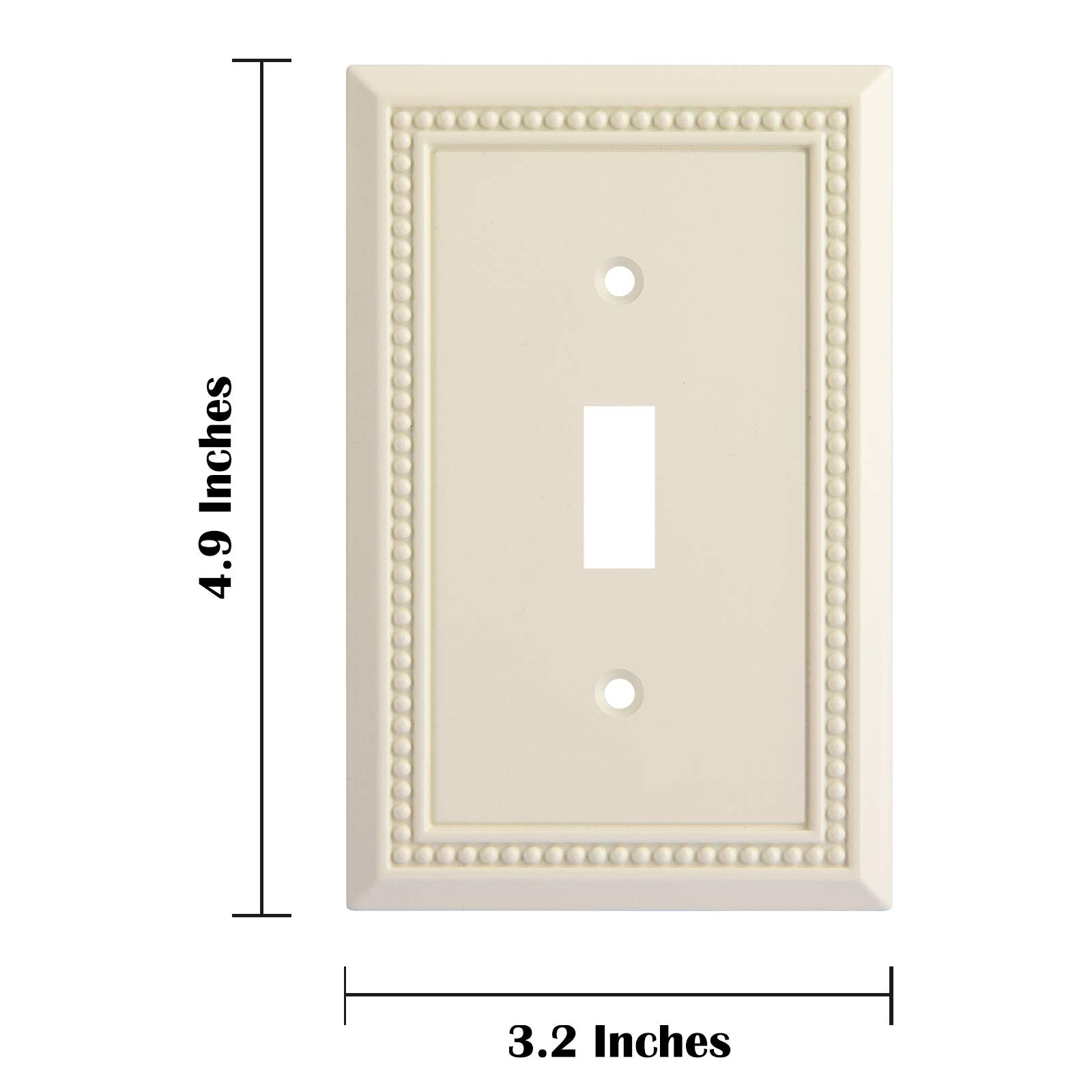 Pearls Heavy Duty Switch Plate/Wall Plate/Outlet Cover