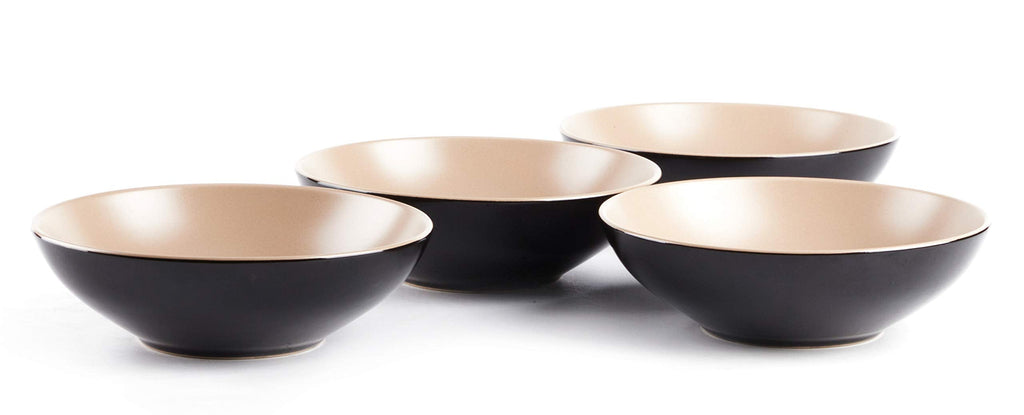 Stoneware Two-Tone Colors Life 12pc Dinner Set