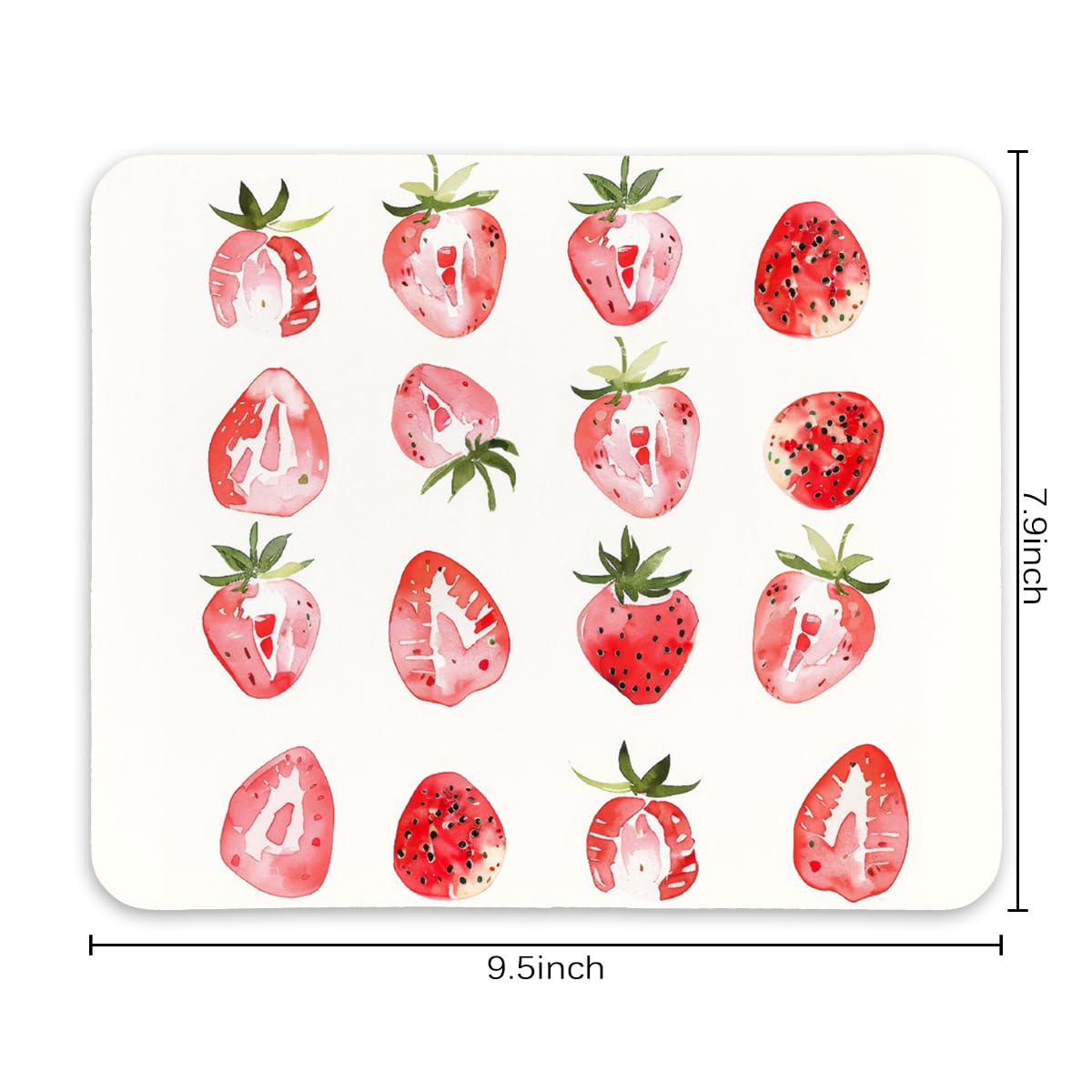 Coquette Bow Mouse Pad, Trendy Mouse Pad, Preppy Cute Mouse Pad for Desk Home Office & Gaming, 9.5x7.9 inches