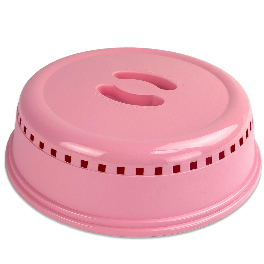 Crisp Pink Microwave Splatter Cover