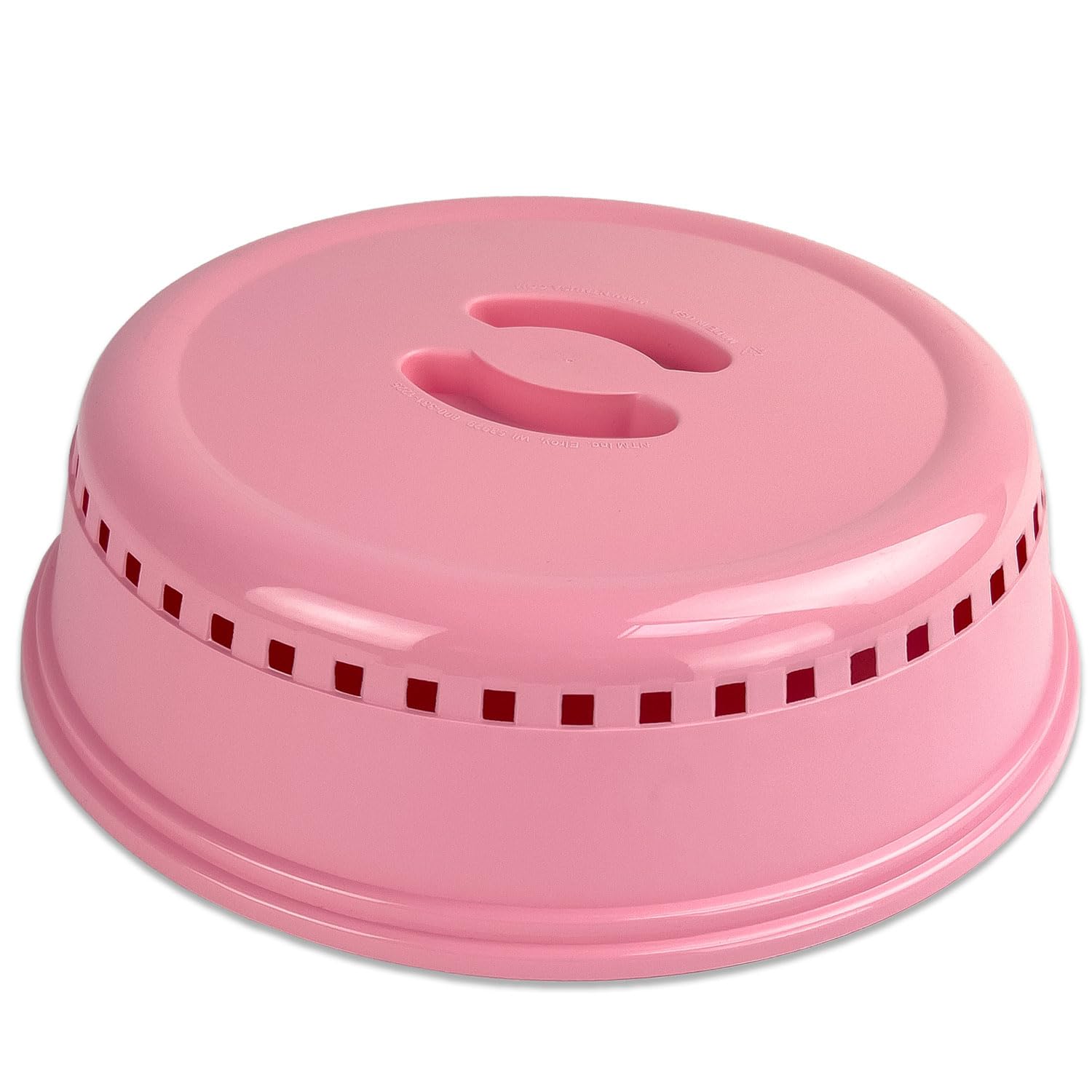 Crisp Pink Microwave Splatter Cover