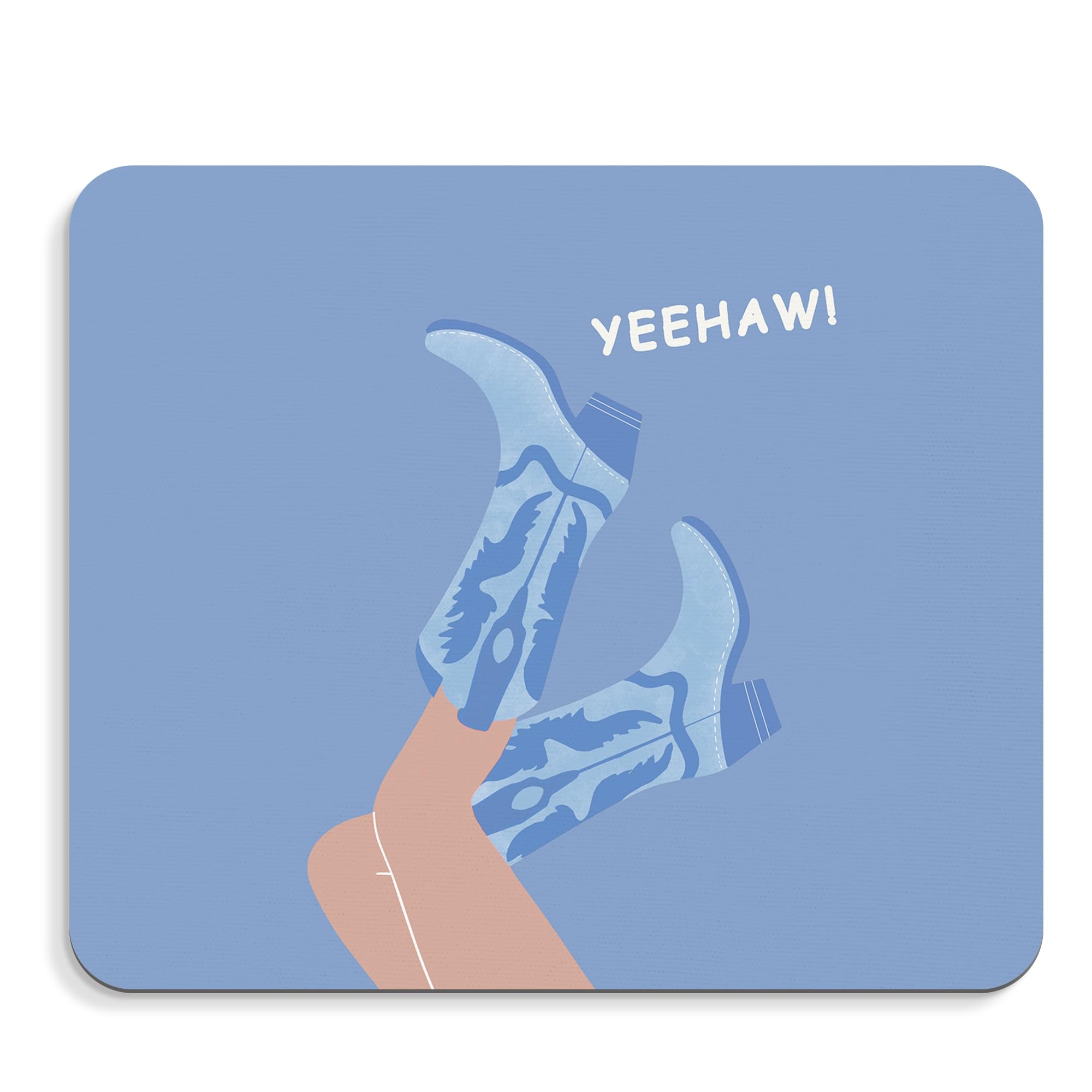 Coquette Mouse Pad, 9.5x8 Inches