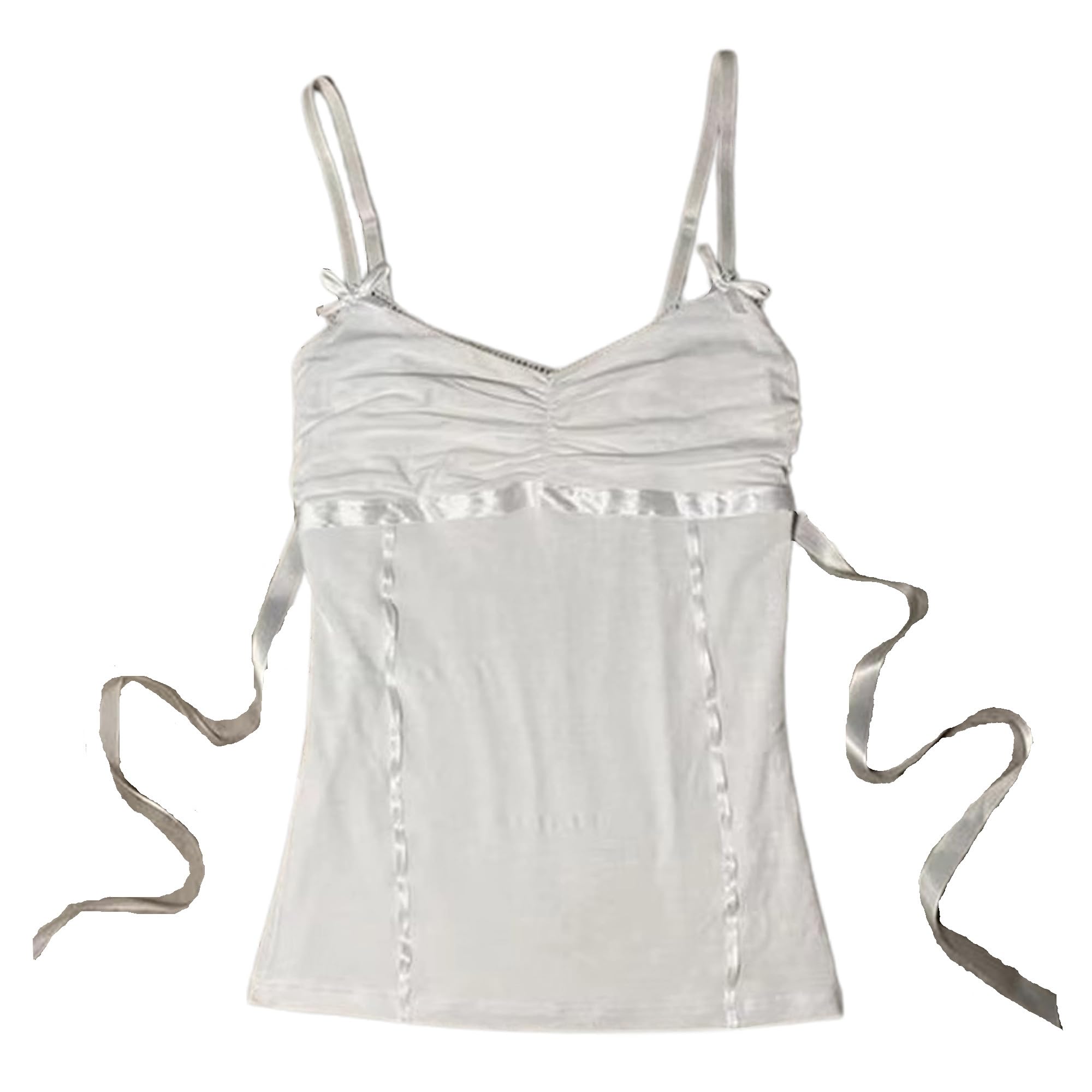 Emo Coquette Cropped Top Grunge 2000s Spaghetti Strap Tops Streetwear Vintage Camisole Y2k Cheetah Tops