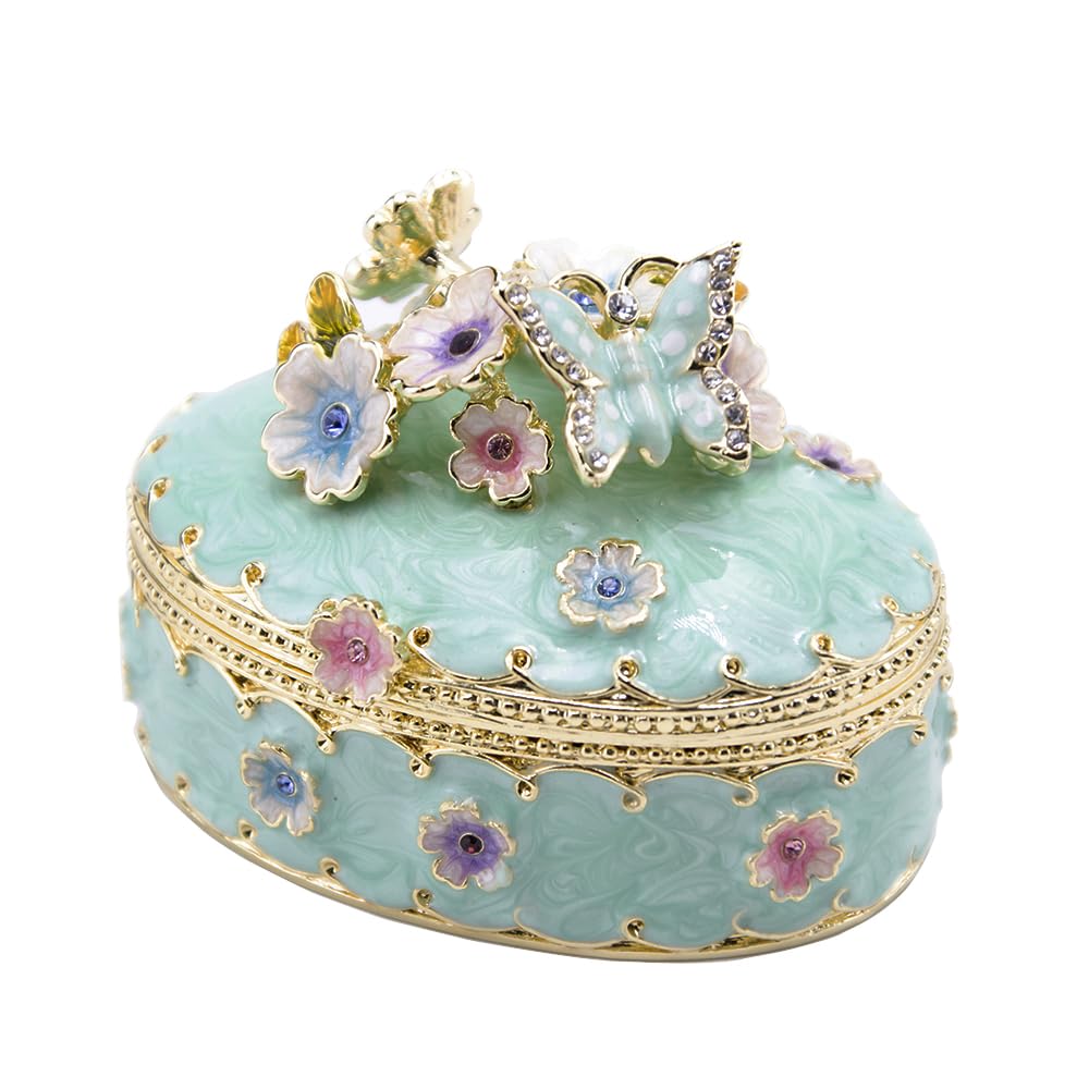 Jewelry Trinket Box Decorative Vintage Style Jewelry Organizer
