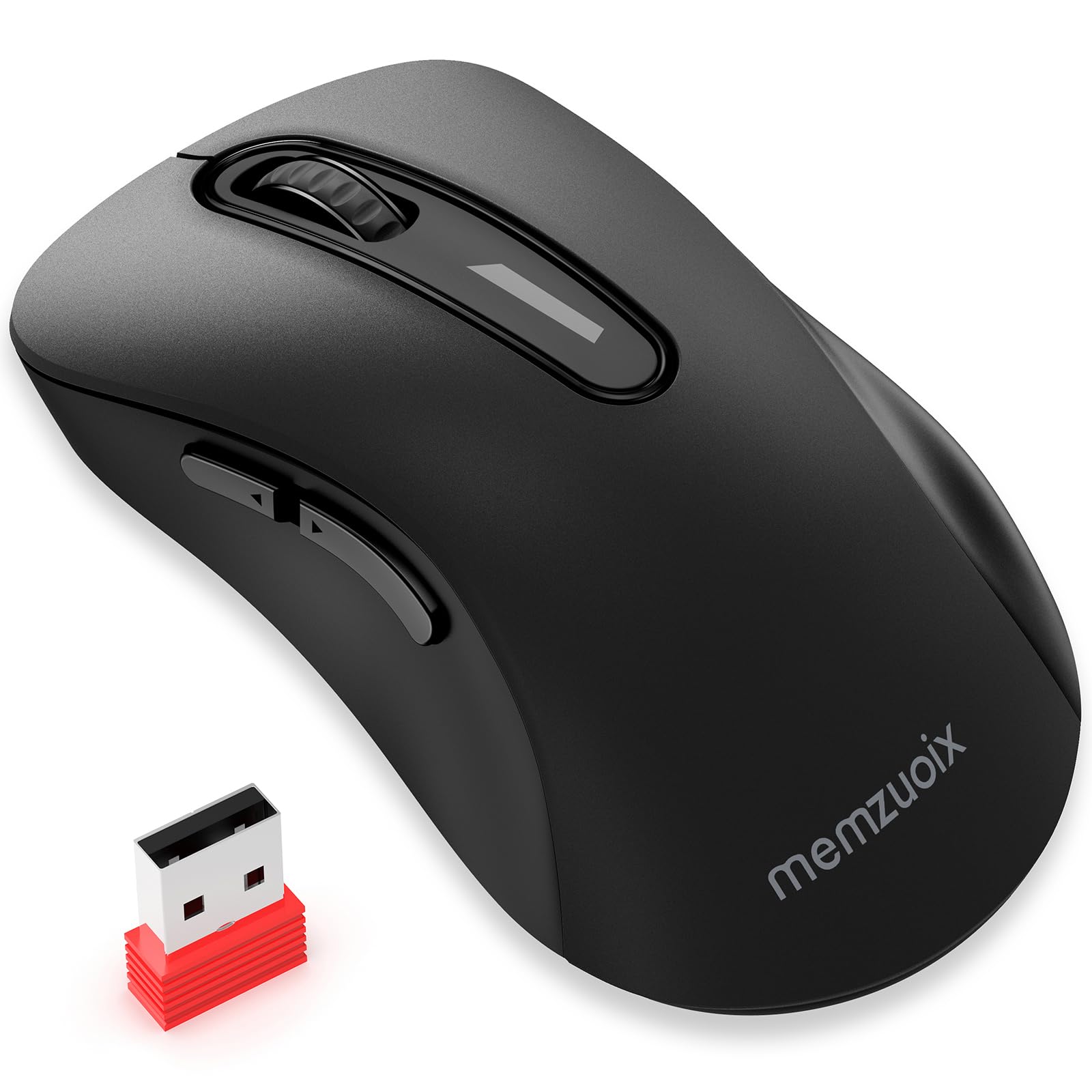 Portable Computer Wireless Mouse for Laptop, PC, Desktop, MacBook, 5 Buttons