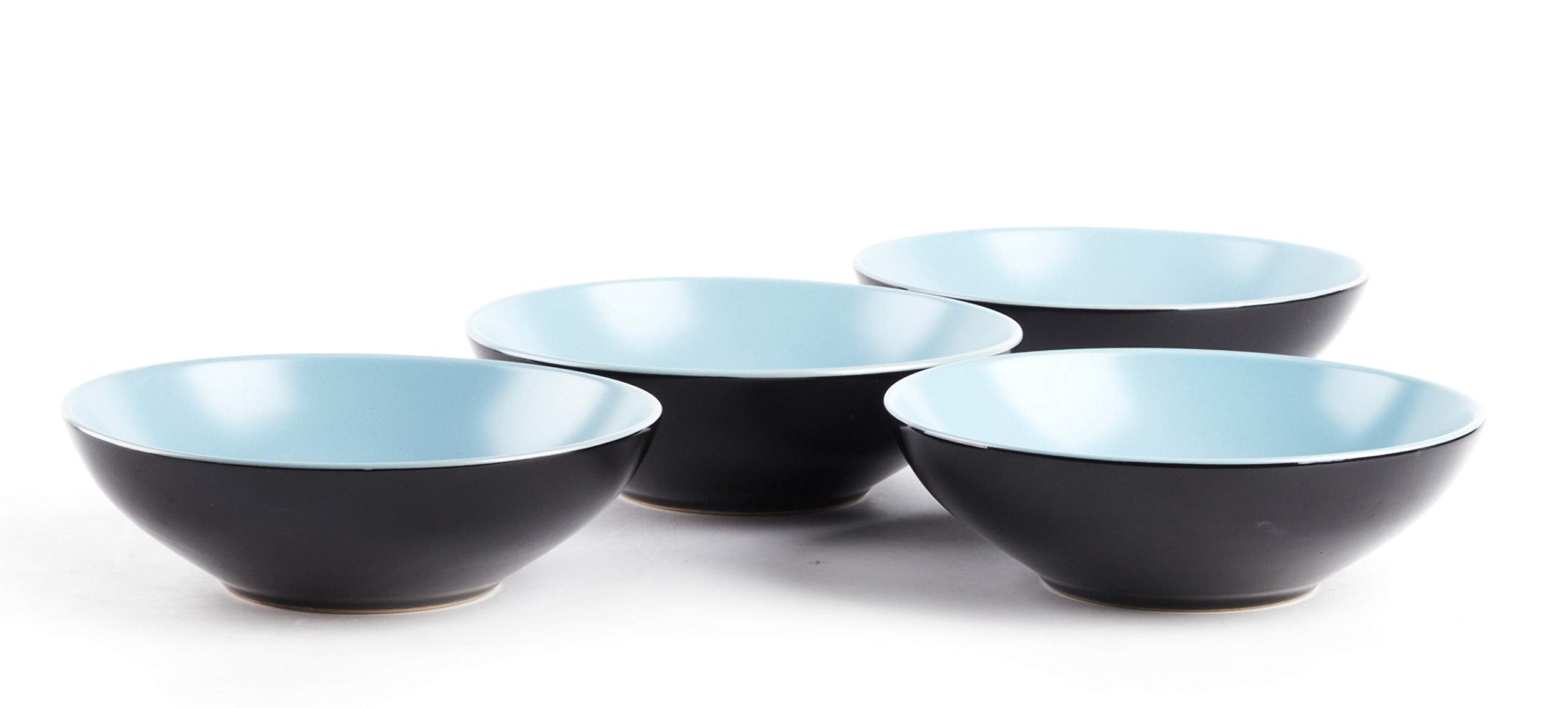 Stoneware Two-Tone Colors Life 12pc Dinner Set