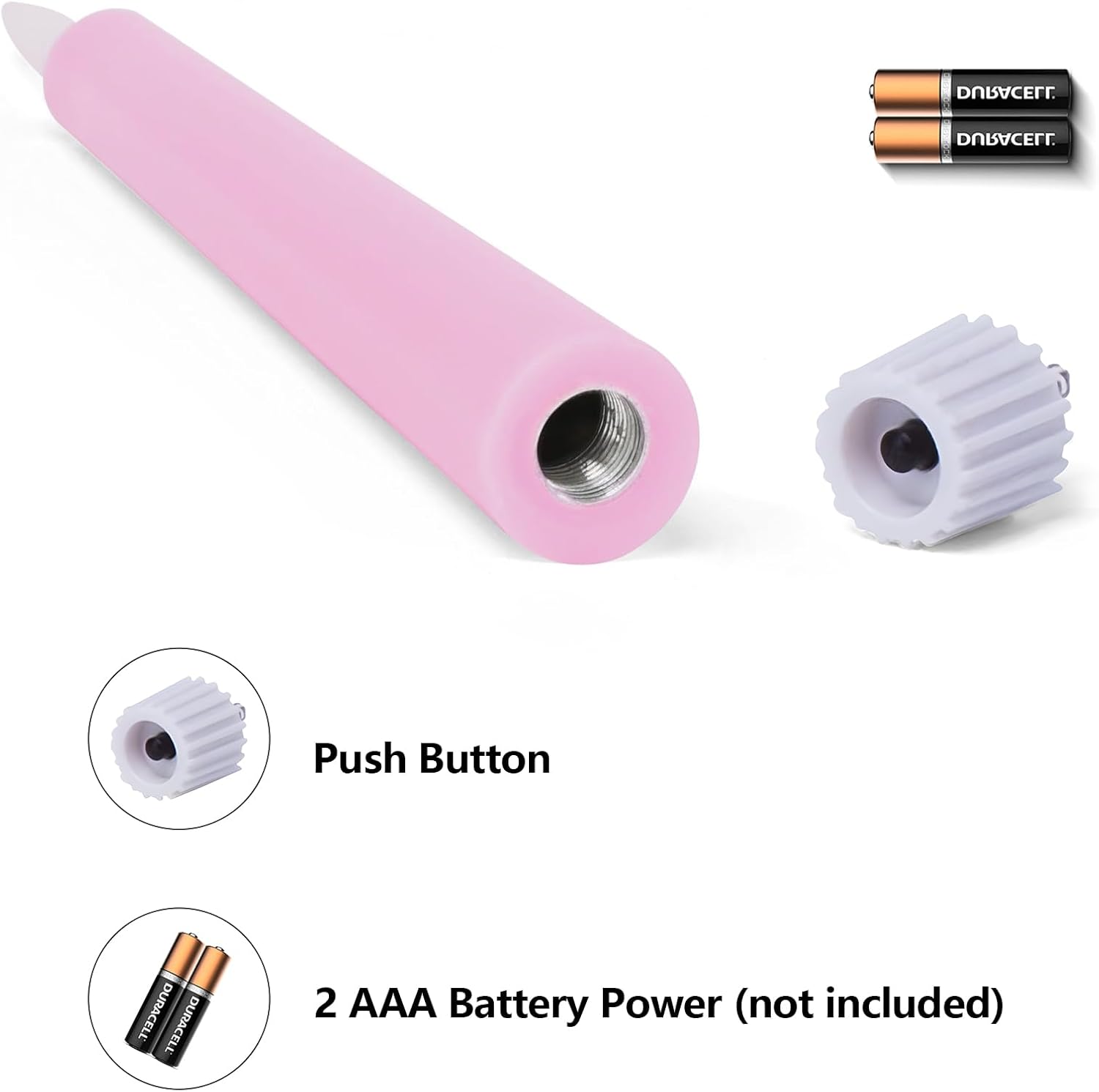 Short Flameless Taper Candles with Remote, Flickering Battery LED Wax Candlesticks Set of 6