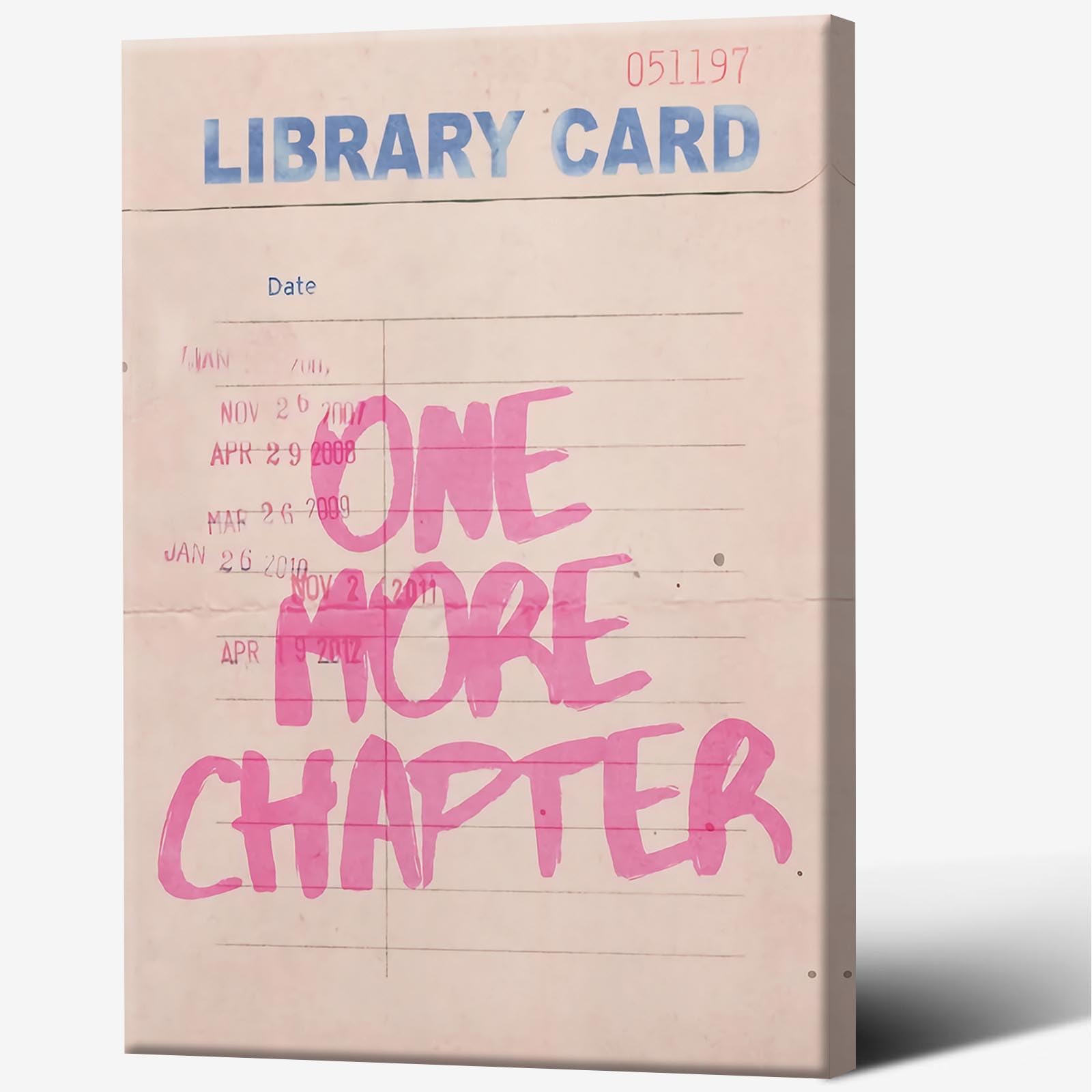 Vintage Canvas Print Poster Trendy Wall Art