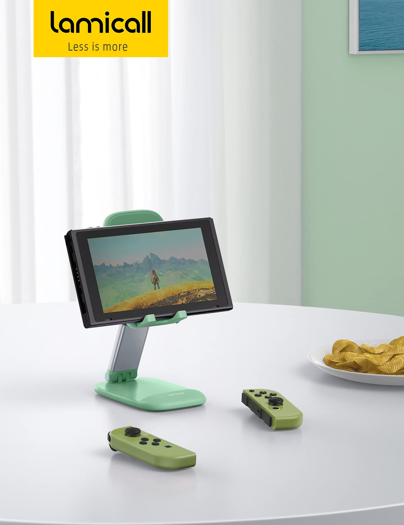 Phone Stand â€?Desktop Cell Phone Holder for Office Desk (4-8")