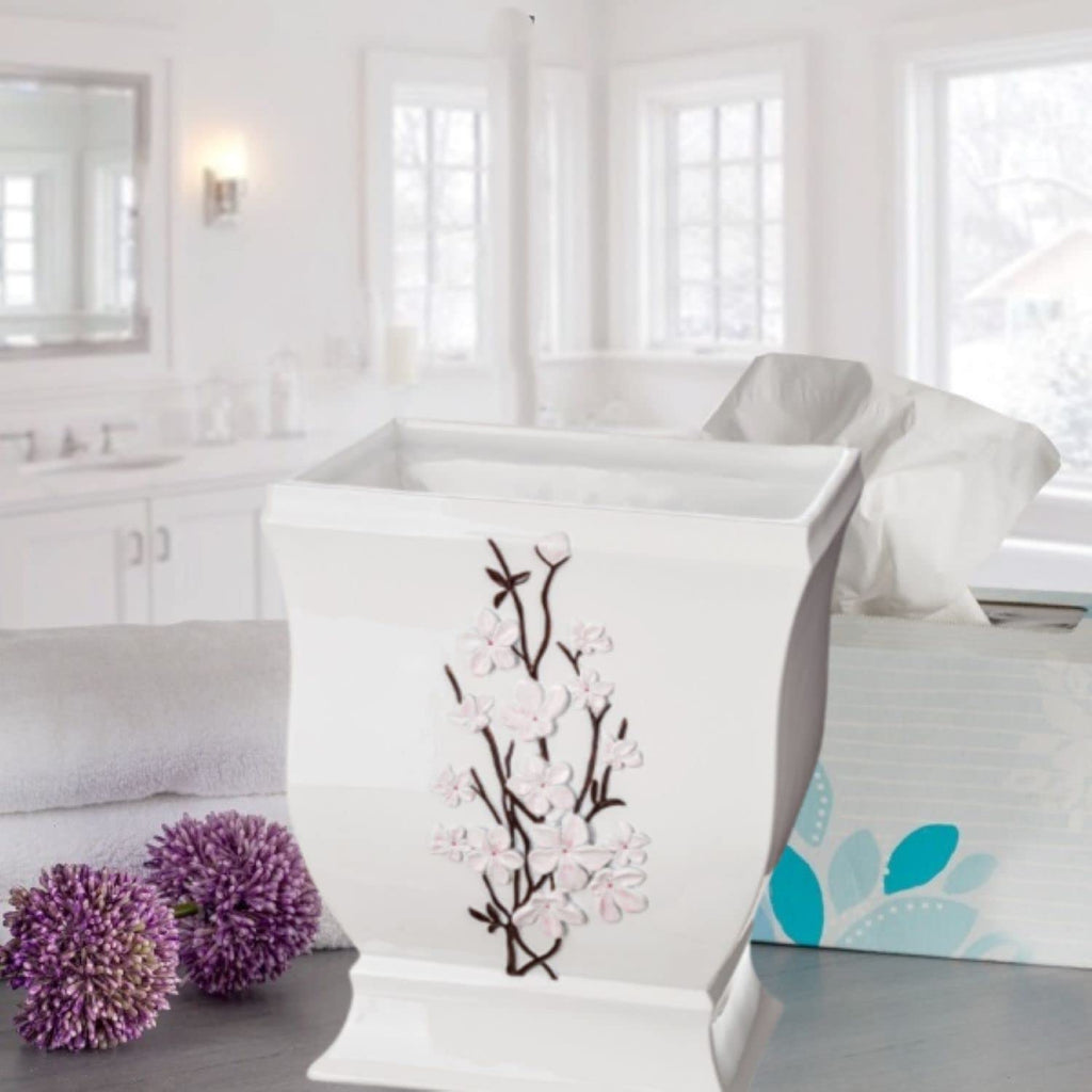 Modern Cherry Blossom Style Bathroom Accessories