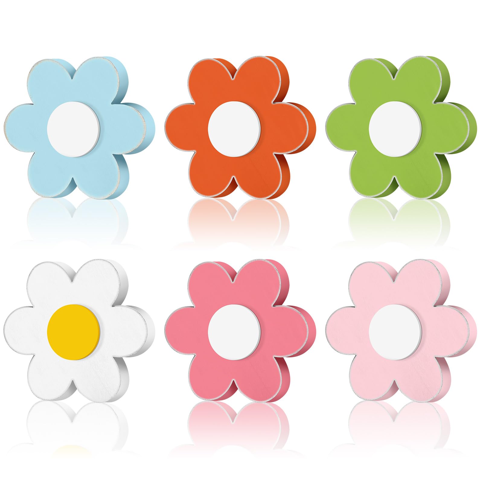 Spring Decor Flower Butterfly Table Decorations Spring Tiered Tray Decor