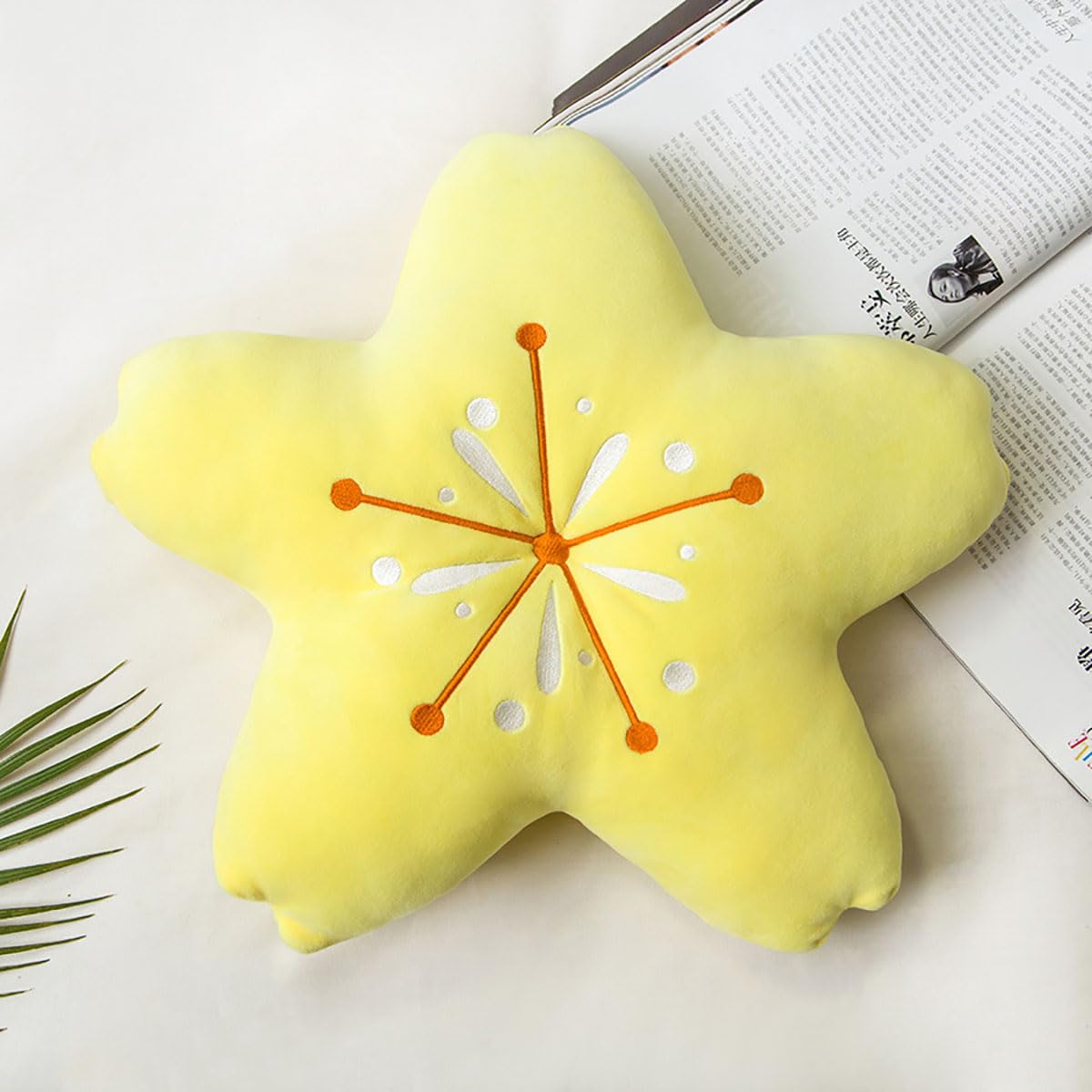 Cherry Blossom Plush Throw Pillow Living Room Sofa Pillow Flower Chair Cushion Throw Pillow 15.74 * 15.74