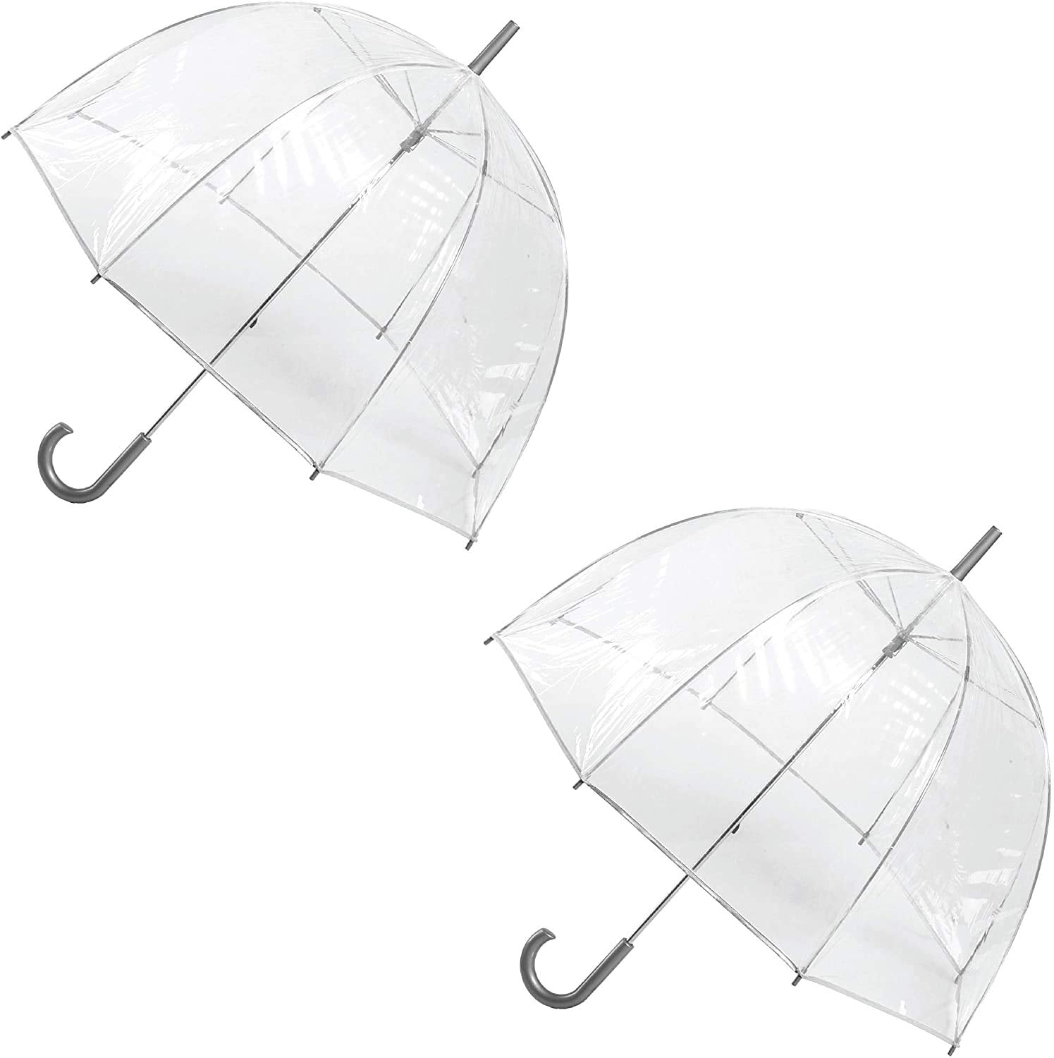 Umbrella with Dome Canopy and Lightweight Wind and Rain Protection