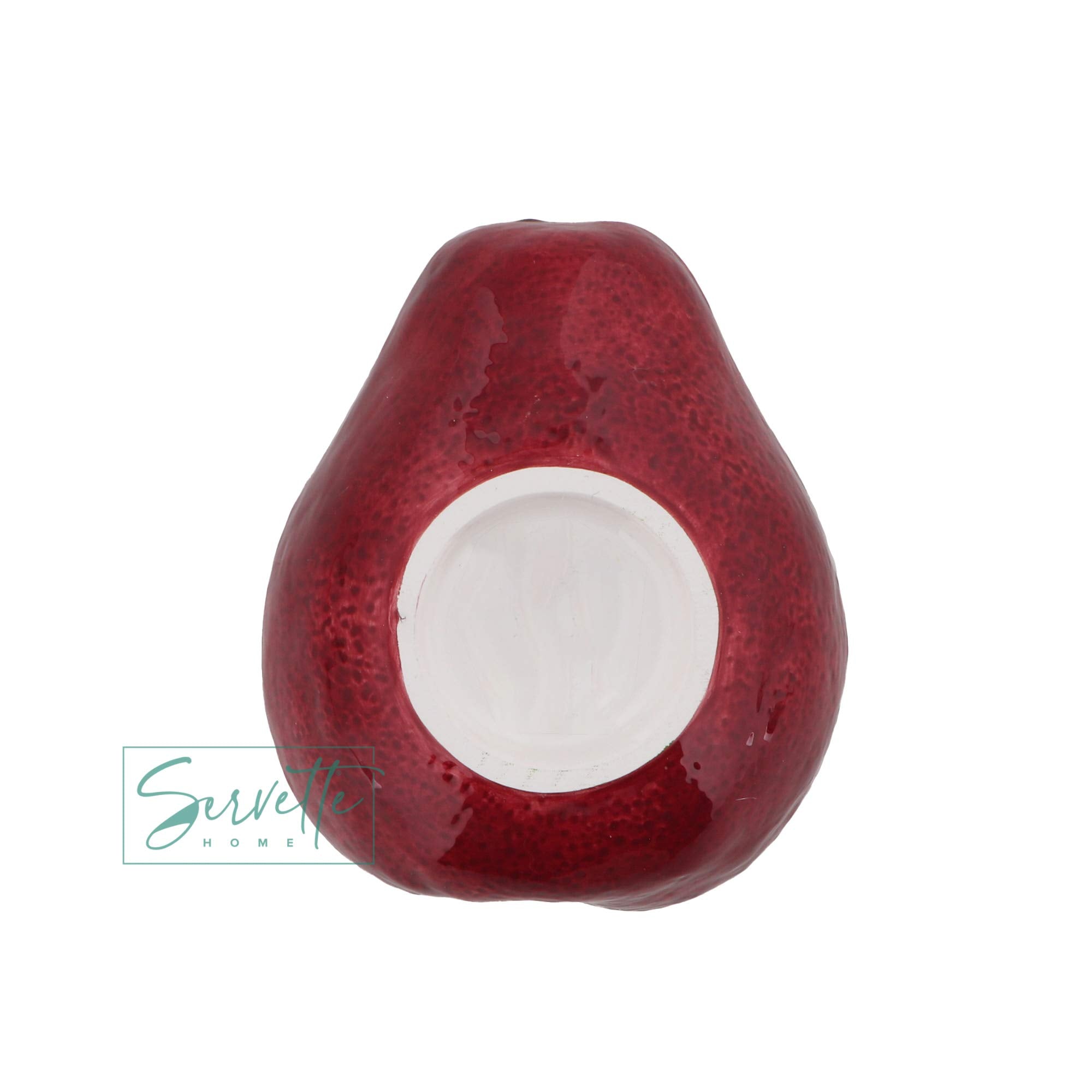 Fruit Pear Shaped Novelty Ceramic Mini Serving Bowl